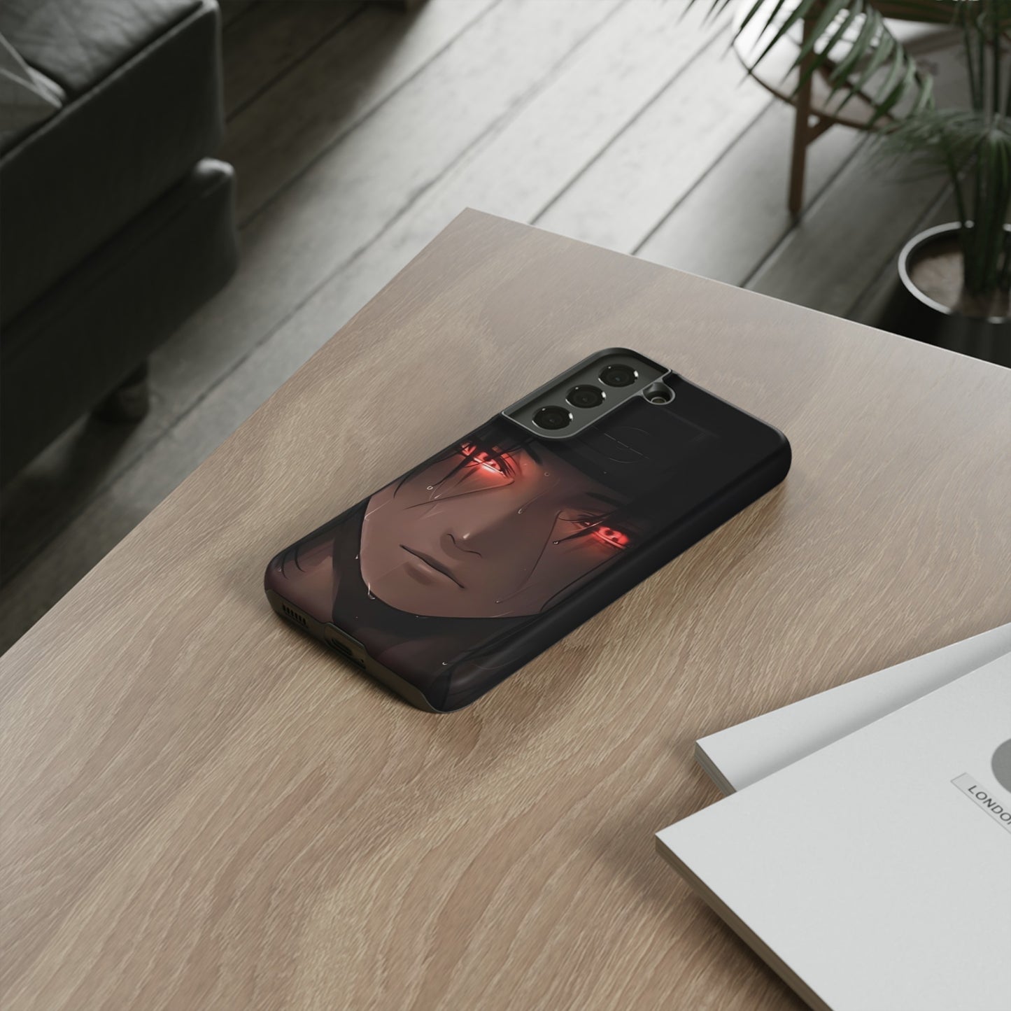 Itachi Uchiha Heavy Duty Phone Case | Anime Shockproof Protective Cover – #104