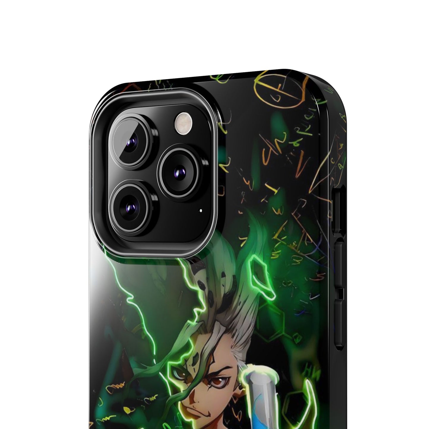 Dr. Stone Senku Tough Phone Case | Anime Heavy Duty Protective Cover – #104