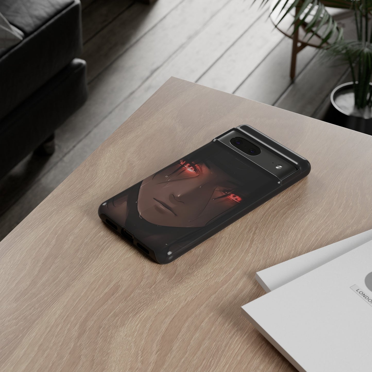Itachi Uchiha Heavy Duty Phone Case | Anime Shockproof Protective Cover – #104