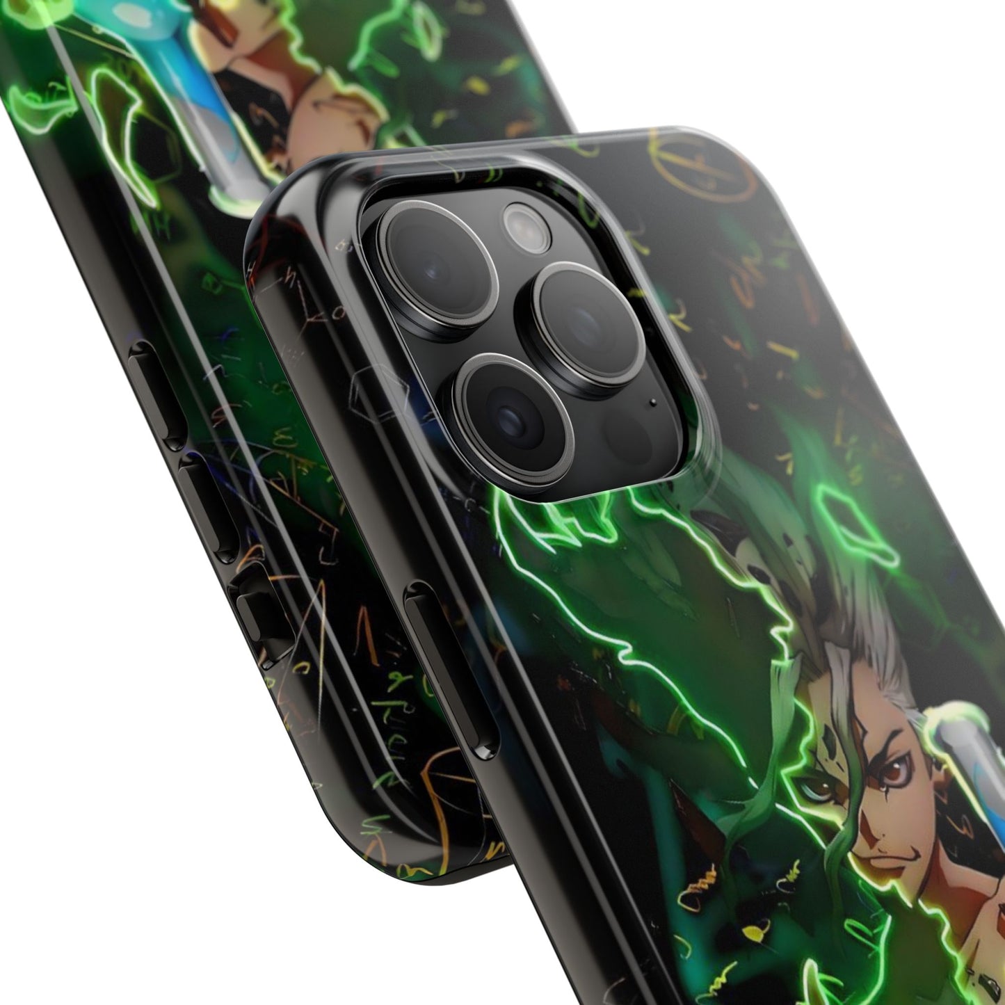 Dr. Stone Senku Tough Phone Case | Anime Heavy Duty Protective Cover – #104