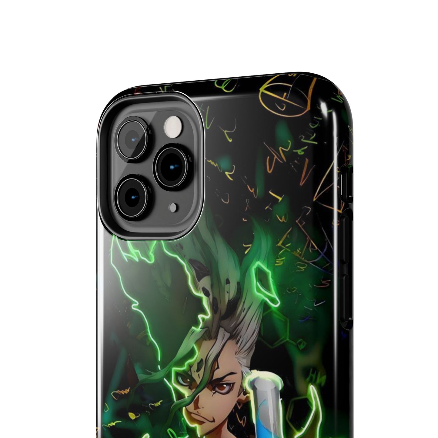 Dr. Stone Senku Tough Phone Case | Anime Heavy Duty Protective Cover – #104