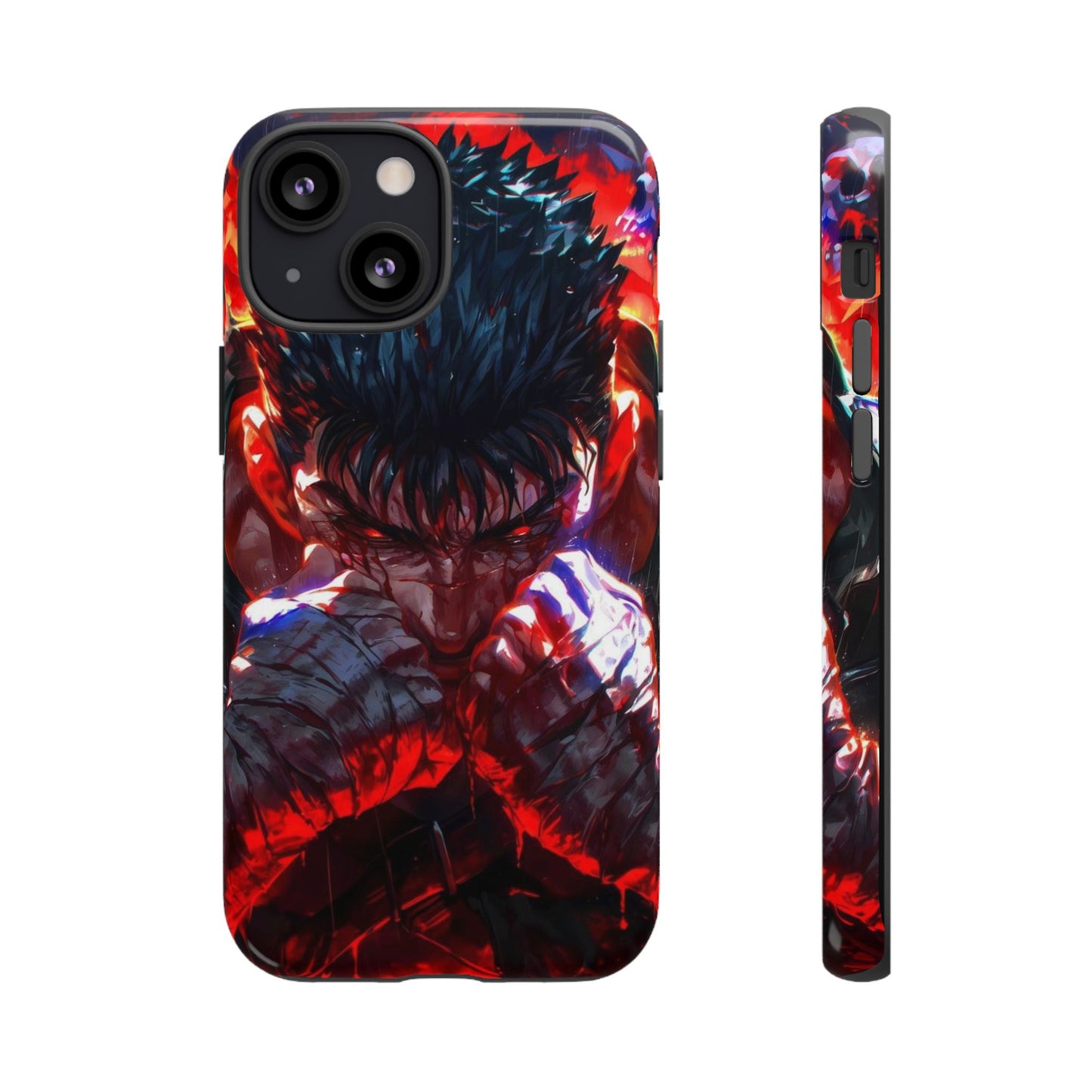 Berserk Guts Heavy Duty Phone Case | Anime Shockproof Protective Cover – #104