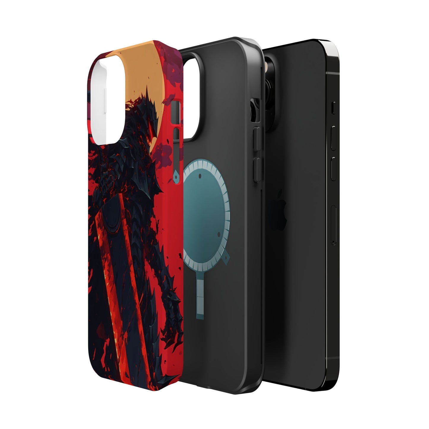 Berserk Guts MagSafe Heavy Duty Phone Case | Anime Magnetic Tough Cover – #104