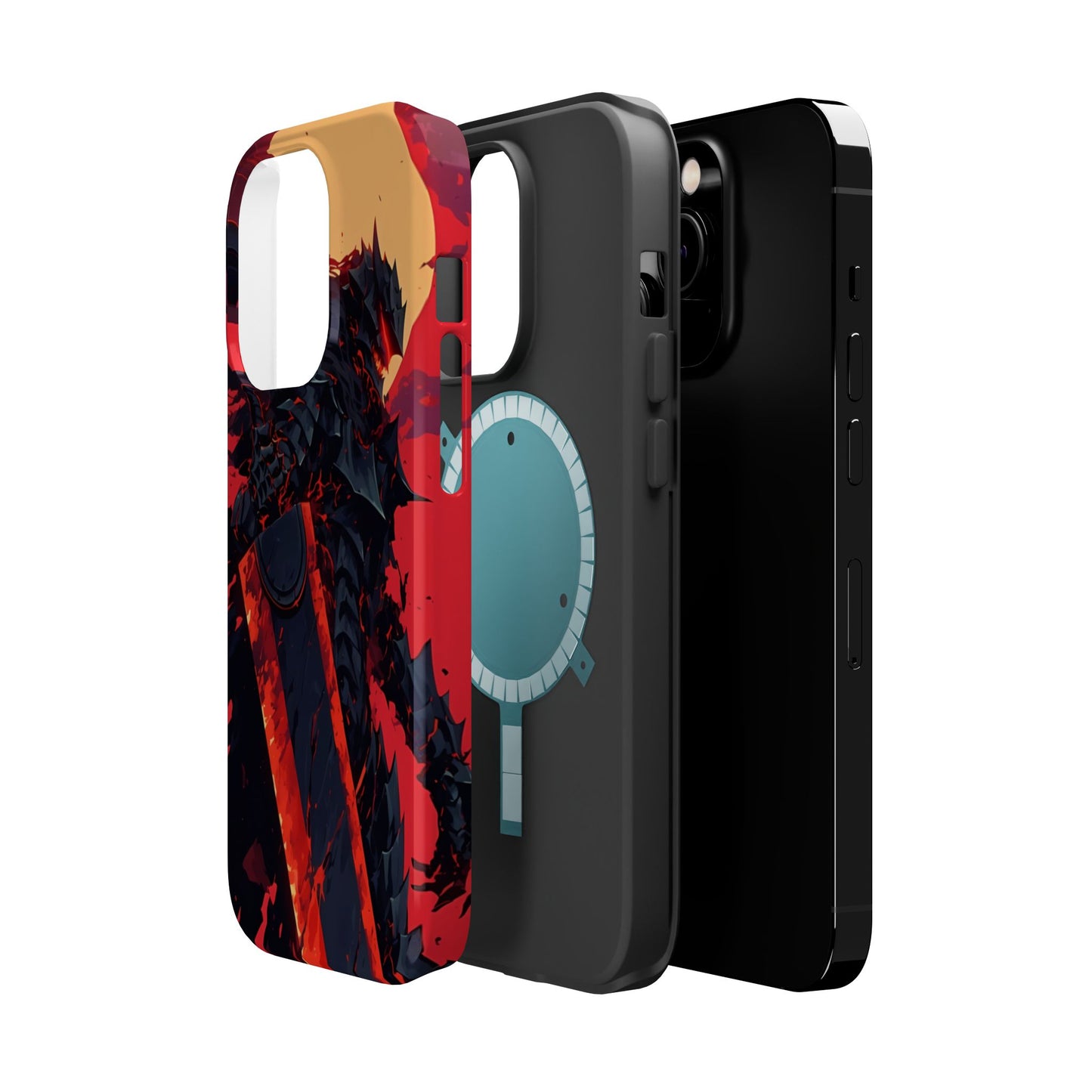 Berserk Guts MagSafe Heavy Duty Phone Case | Anime Magnetic Tough Cover – #104
