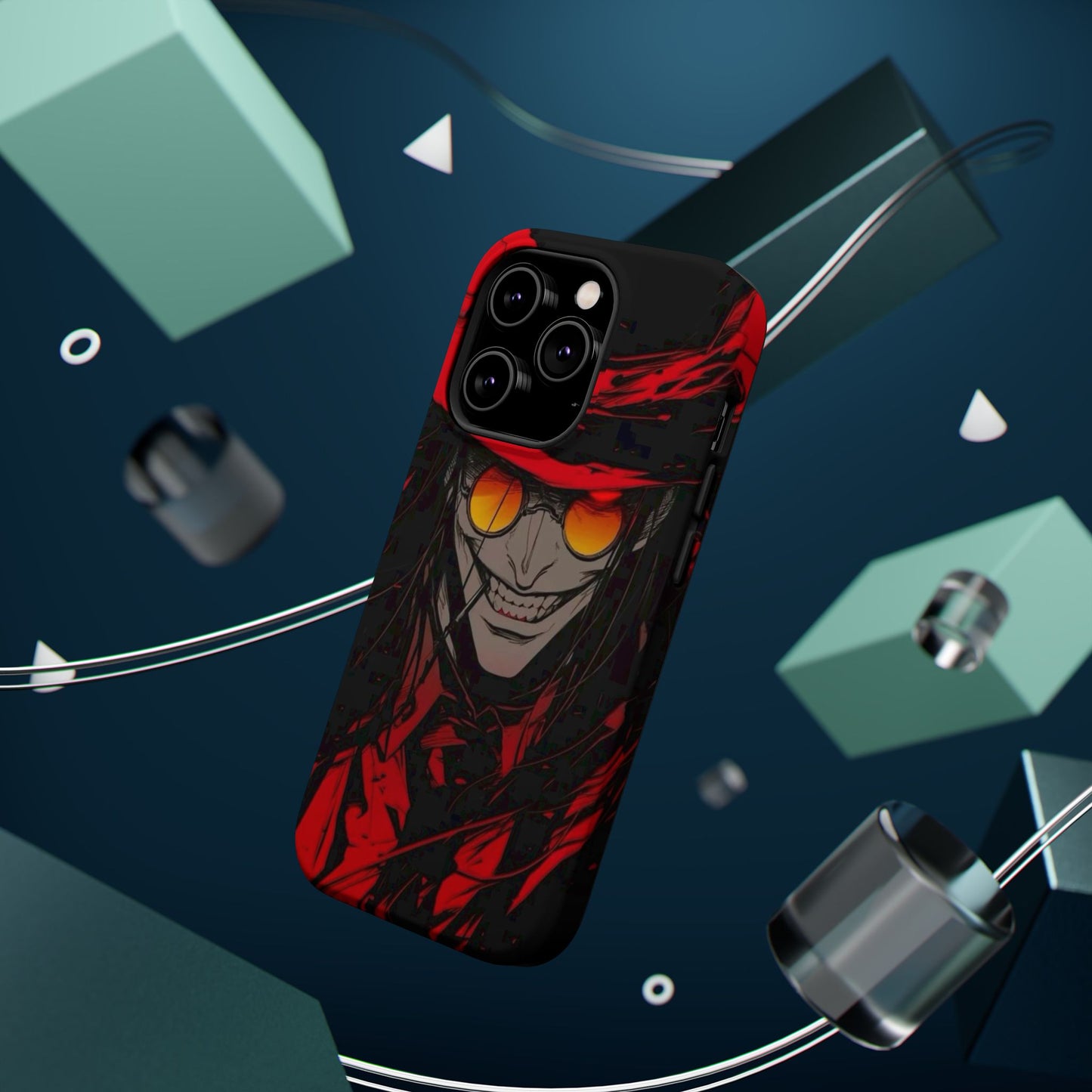 Hellsing Alucard MagSafe Magnetic Tough Phone Case | Anime Heavy Duty Cover – #104
