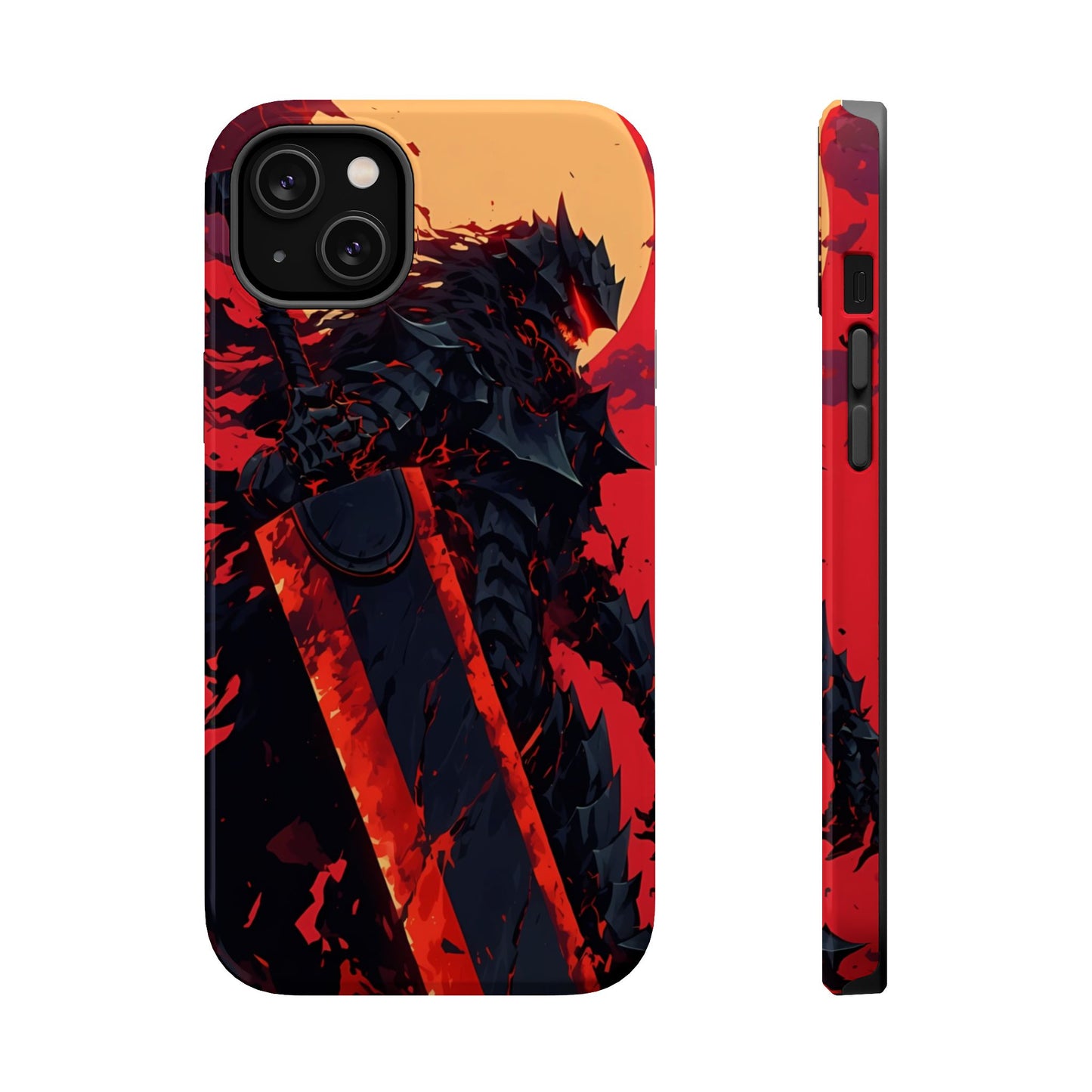 Berserk Guts MagSafe Heavy Duty Phone Case | Anime Magnetic Tough Cover – #104