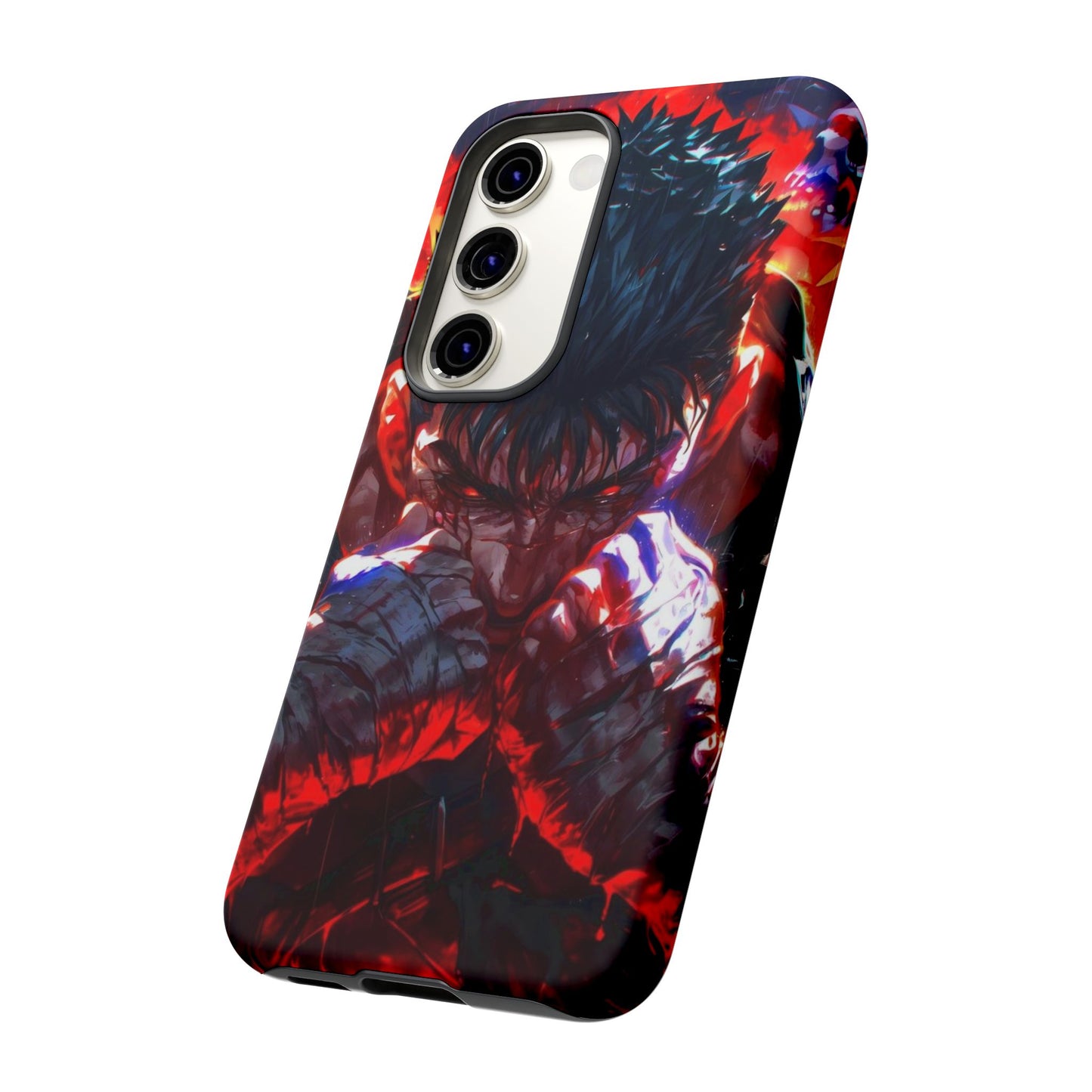 Berserk Guts Heavy Duty Phone Case | Anime Shockproof Protective Cover – #104