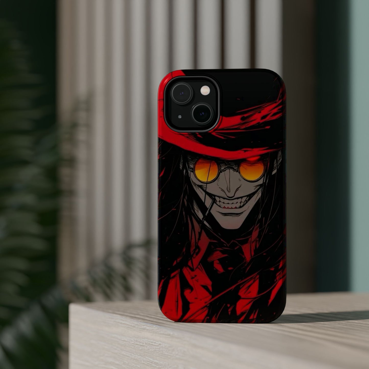 Hellsing Alucard MagSafe Magnetic Tough Phone Case | Anime Heavy Duty Cover – #104