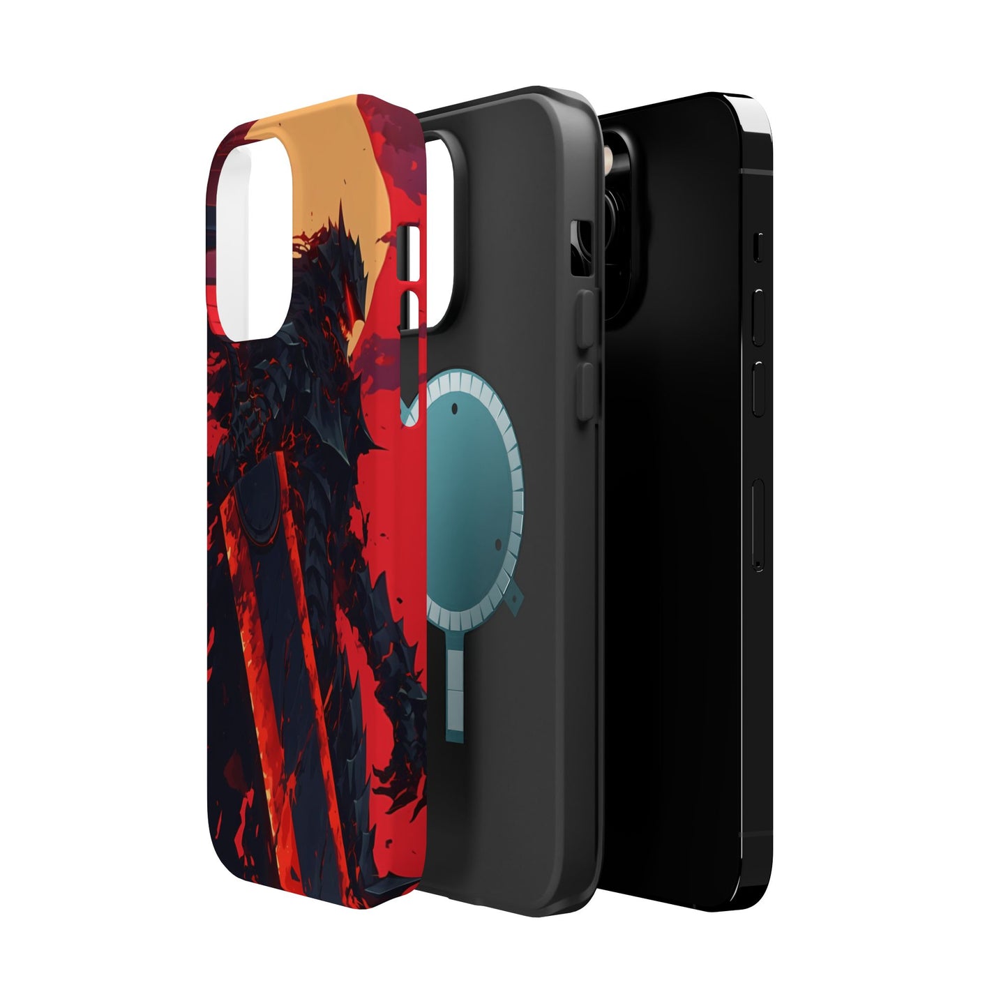Berserk Guts MagSafe Heavy Duty Phone Case | Anime Magnetic Tough Cover – #104