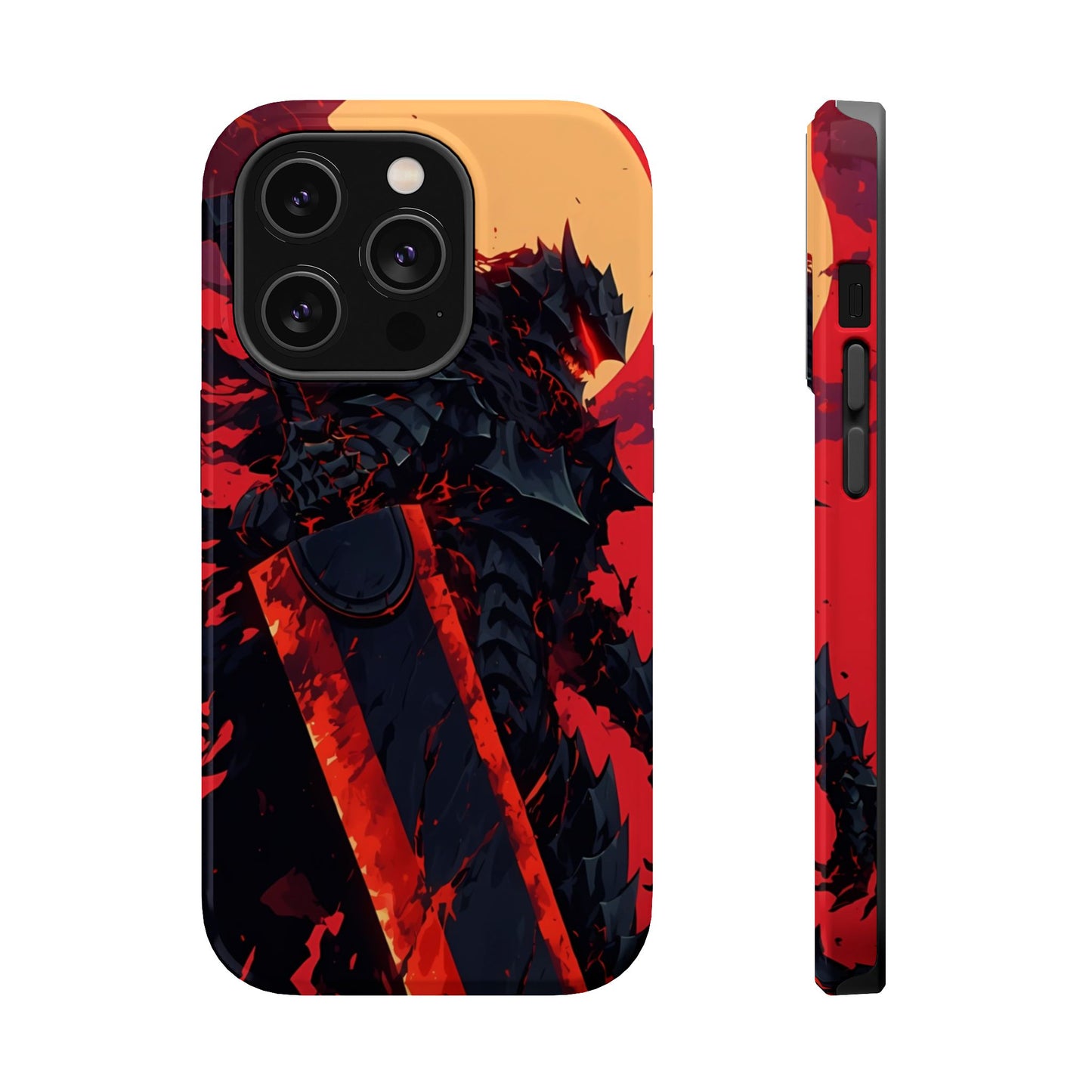 Berserk Guts MagSafe Heavy Duty Phone Case | Anime Magnetic Tough Cover – #104