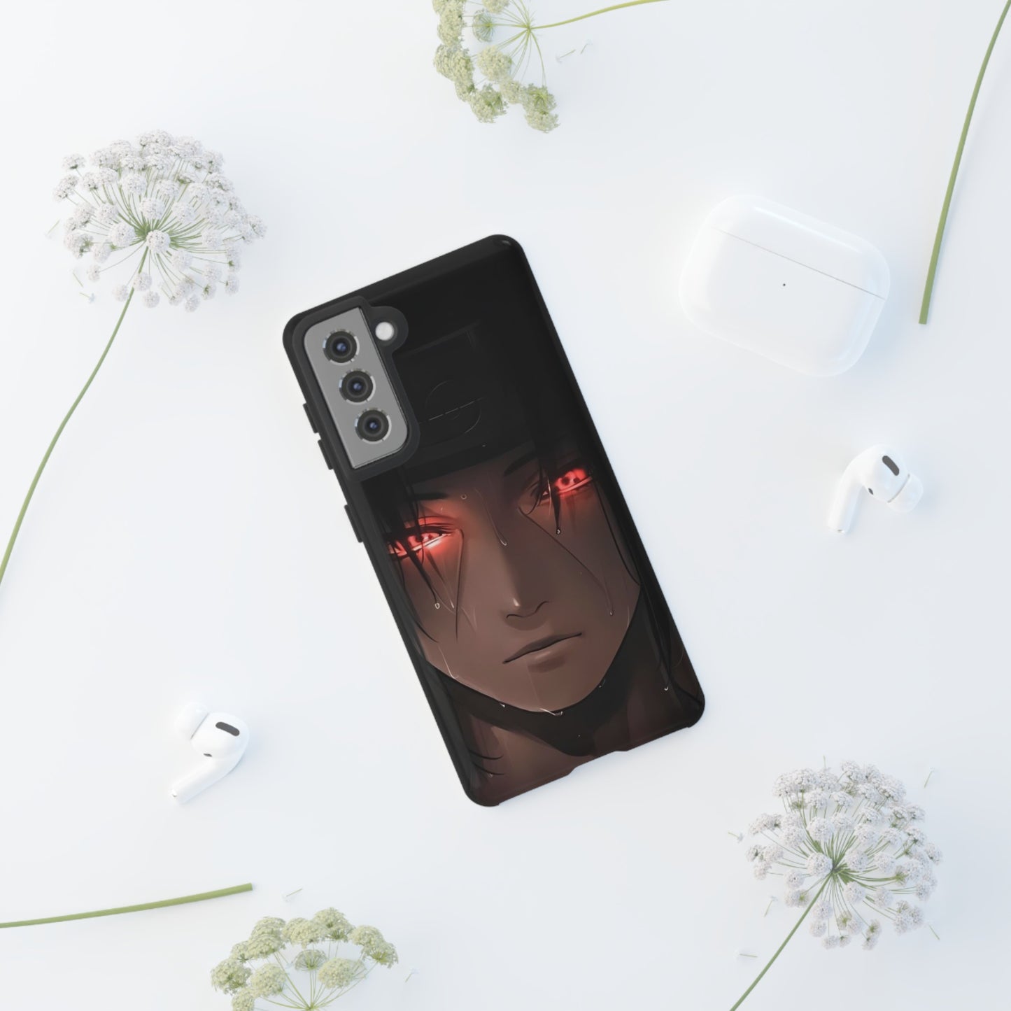 Itachi Uchiha Heavy Duty Phone Case | Anime Shockproof Protective Cover – #104