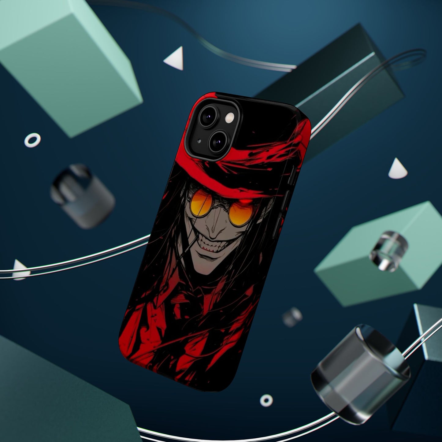 Hellsing Alucard MagSafe Magnetic Tough Phone Case | Anime Heavy Duty Cover – #104