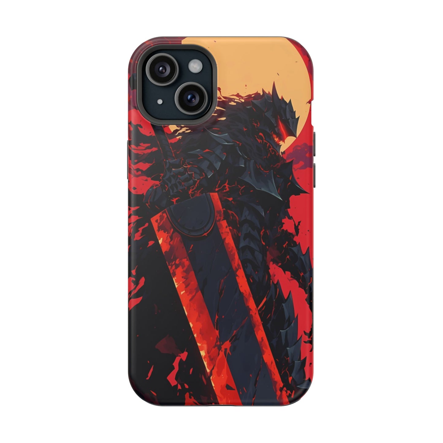 Berserk Guts MagSafe Heavy Duty Phone Case | Anime Magnetic Tough Cover – #104