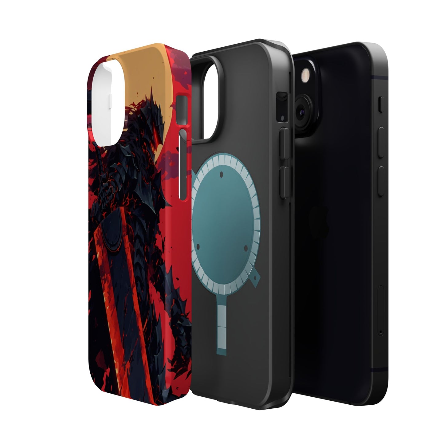 Berserk Guts MagSafe Heavy Duty Phone Case | Anime Magnetic Tough Cover – #104