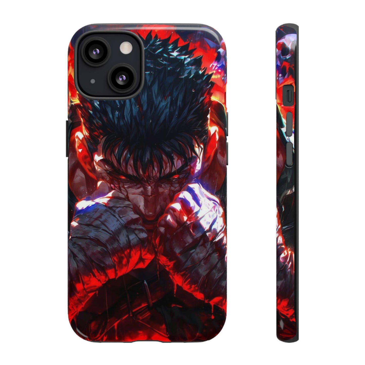 Berserk Guts Heavy Duty Phone Case | Anime Shockproof Protective Cover – #104