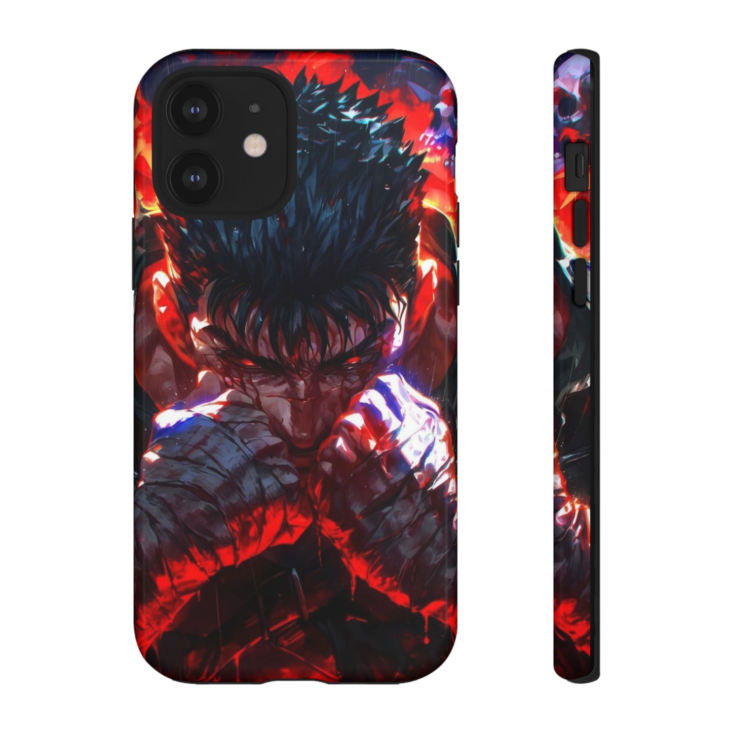 Berserk Guts Heavy Duty Phone Case | Anime Shockproof Protective Cover – #104