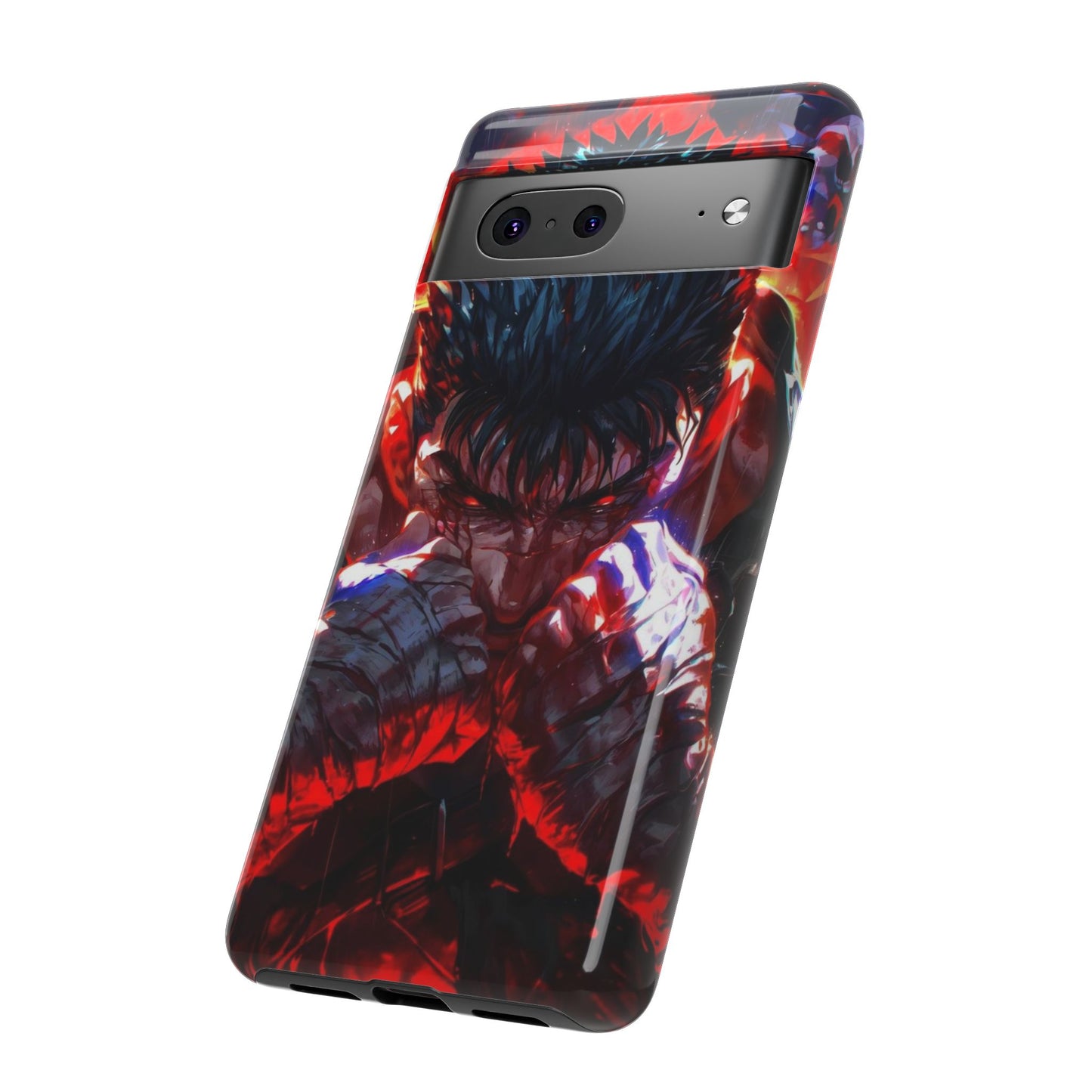 Berserk Guts Heavy Duty Phone Case | Anime Shockproof Protective Cover – #104