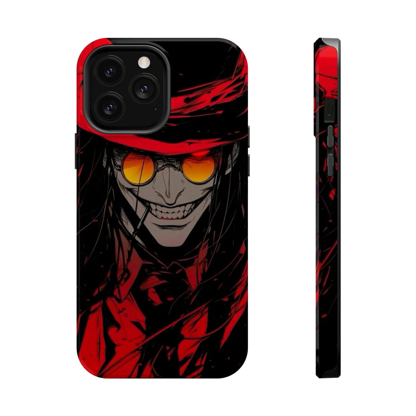 Hellsing Alucard MagSafe Magnetic Tough Phone Case | Anime Heavy Duty Cover – #104