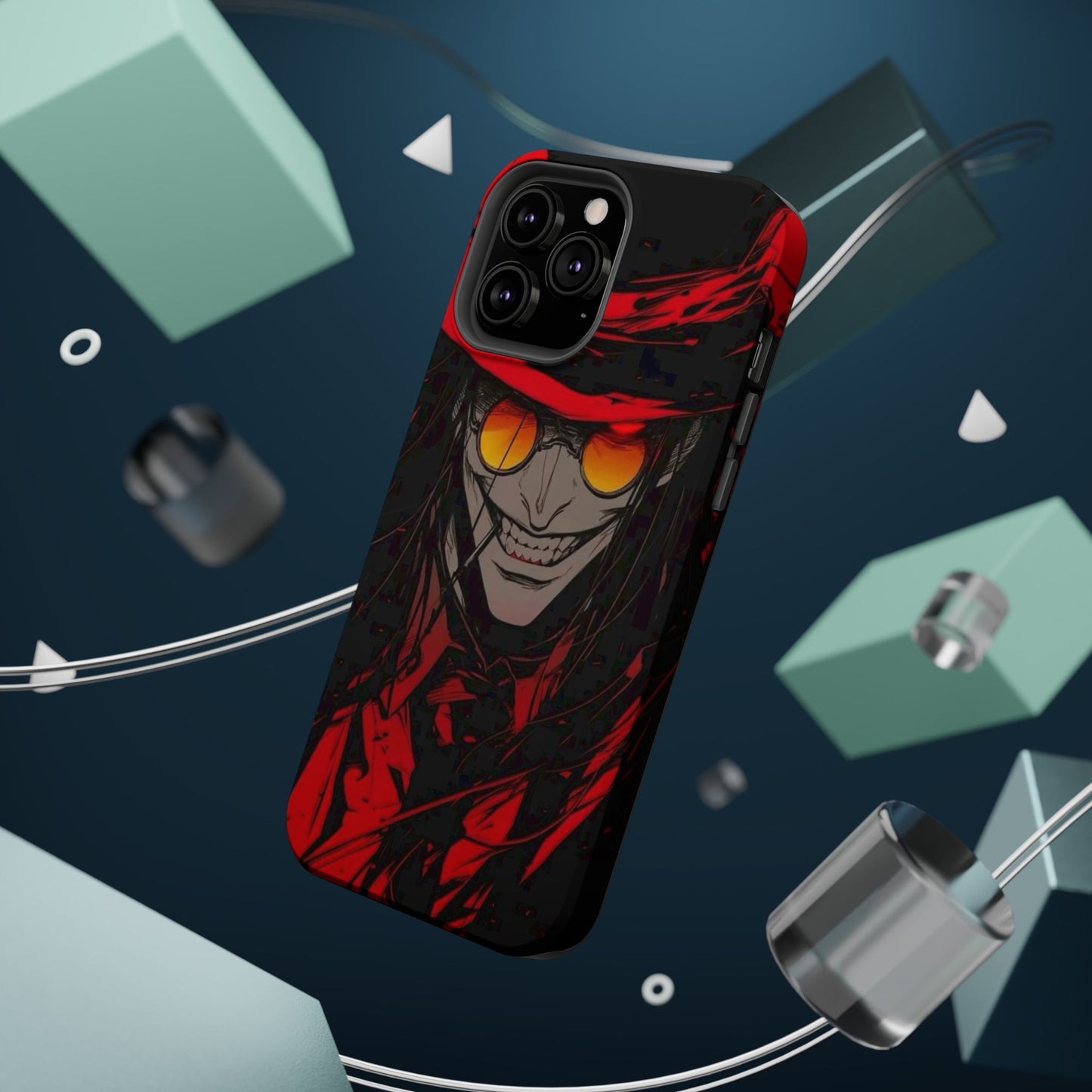 Hellsing Alucard MagSafe Magnetic Tough Phone Case | Anime Heavy Duty Cover – #104