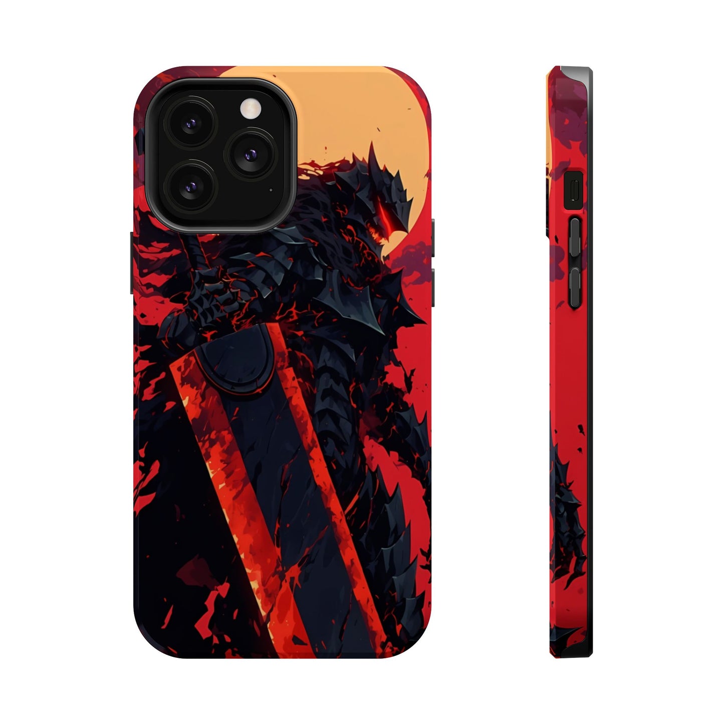 Berserk Guts MagSafe Heavy Duty Phone Case | Anime Magnetic Tough Cover – #104