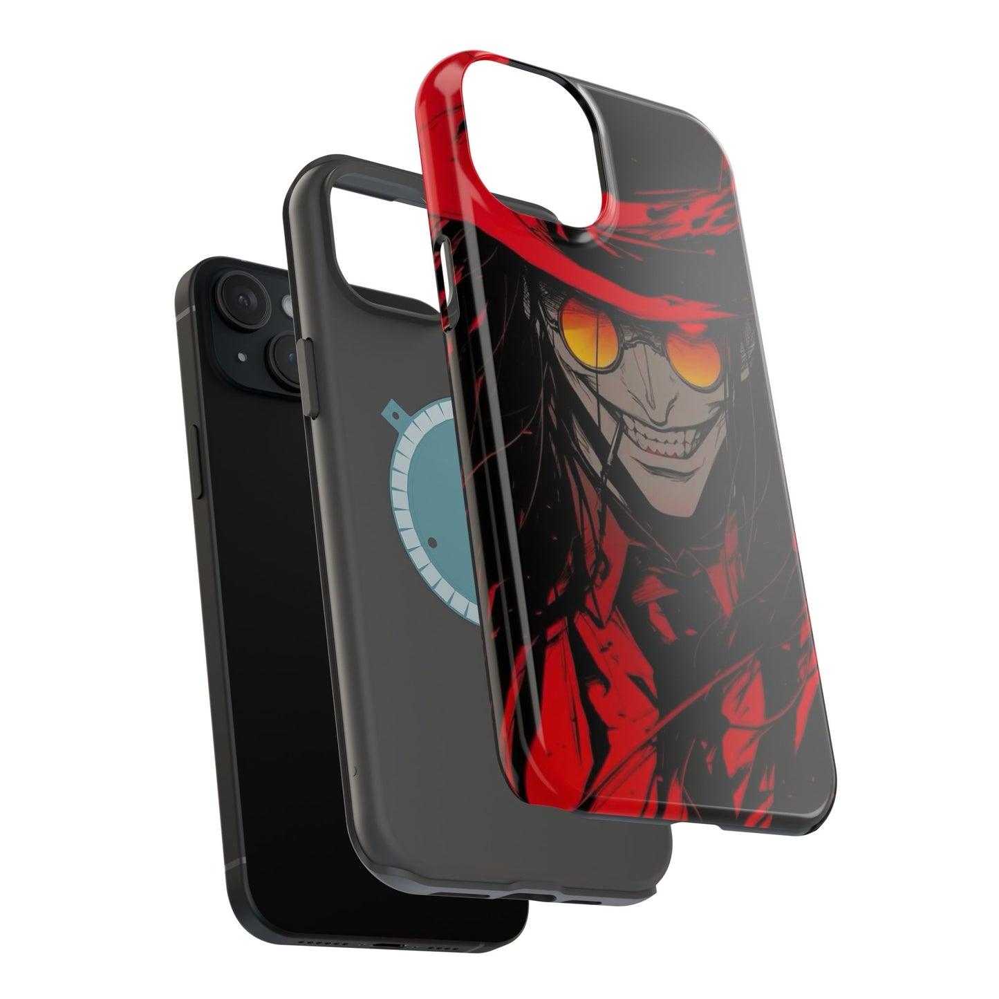 Hellsing Alucard MagSafe Magnetic Tough Phone Case | Anime Heavy Duty Cover – #104