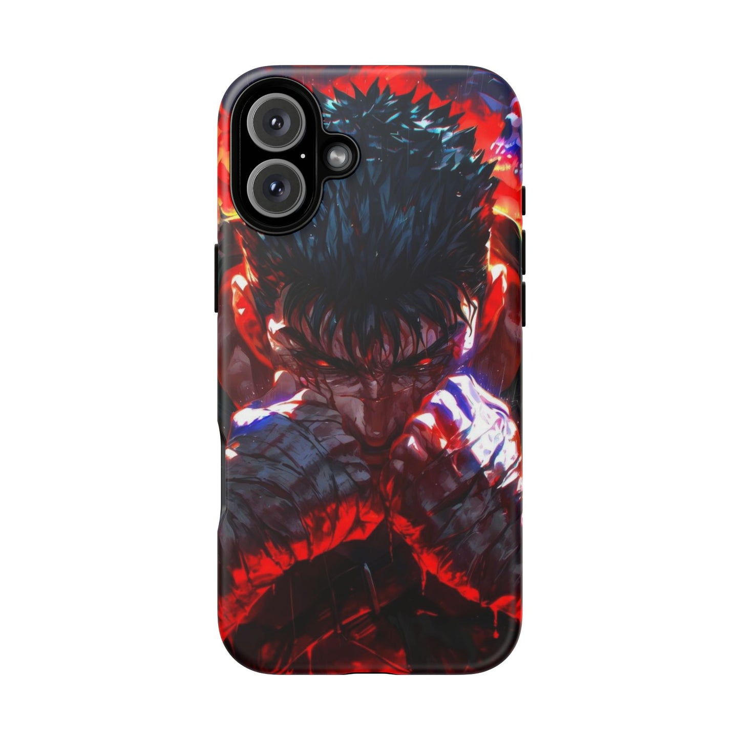 Berserk Guts Heavy Duty Phone Case | Anime Shockproof Protective Cover – #104