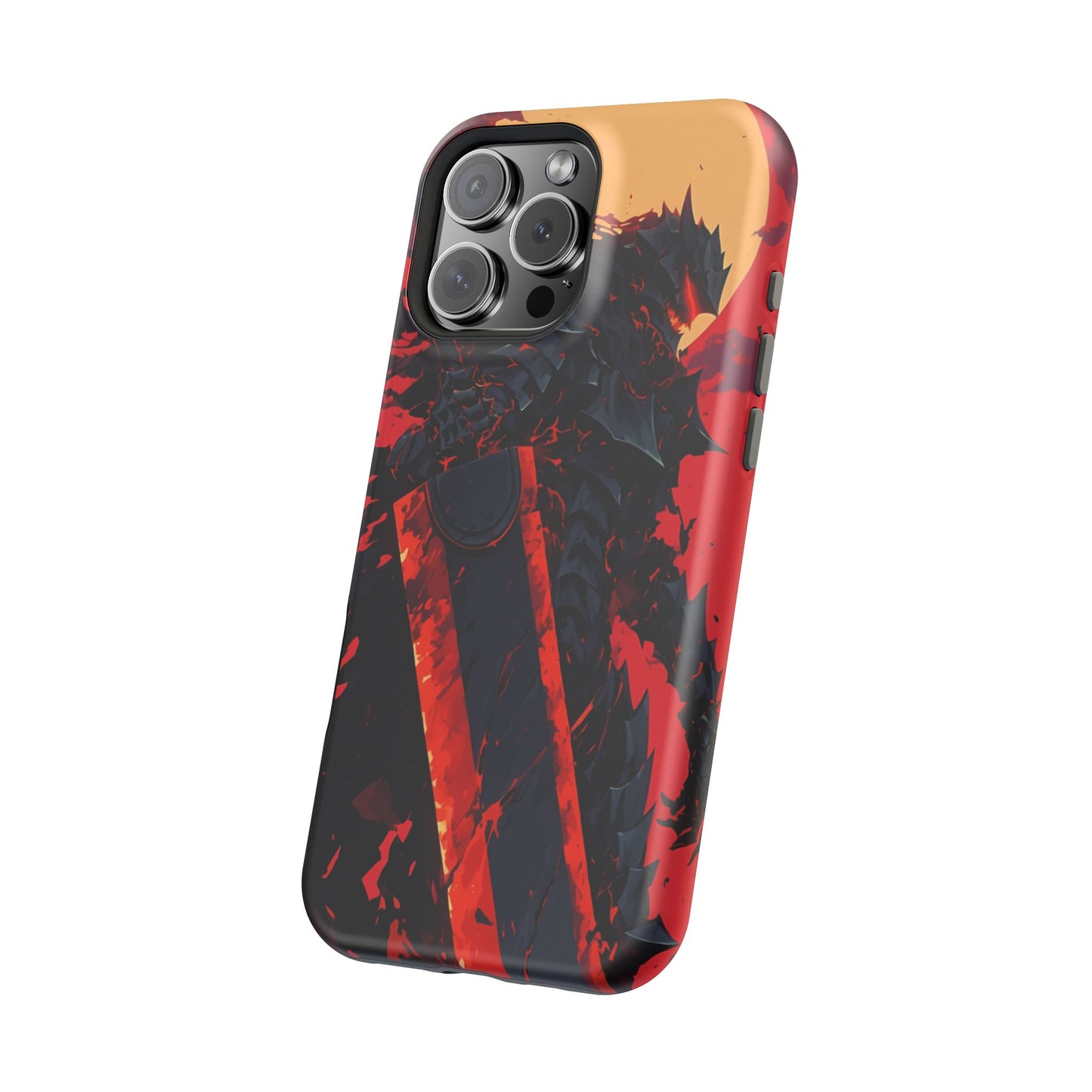 Berserk Guts MagSafe Heavy Duty Phone Case | Anime Magnetic Tough Cover – #104