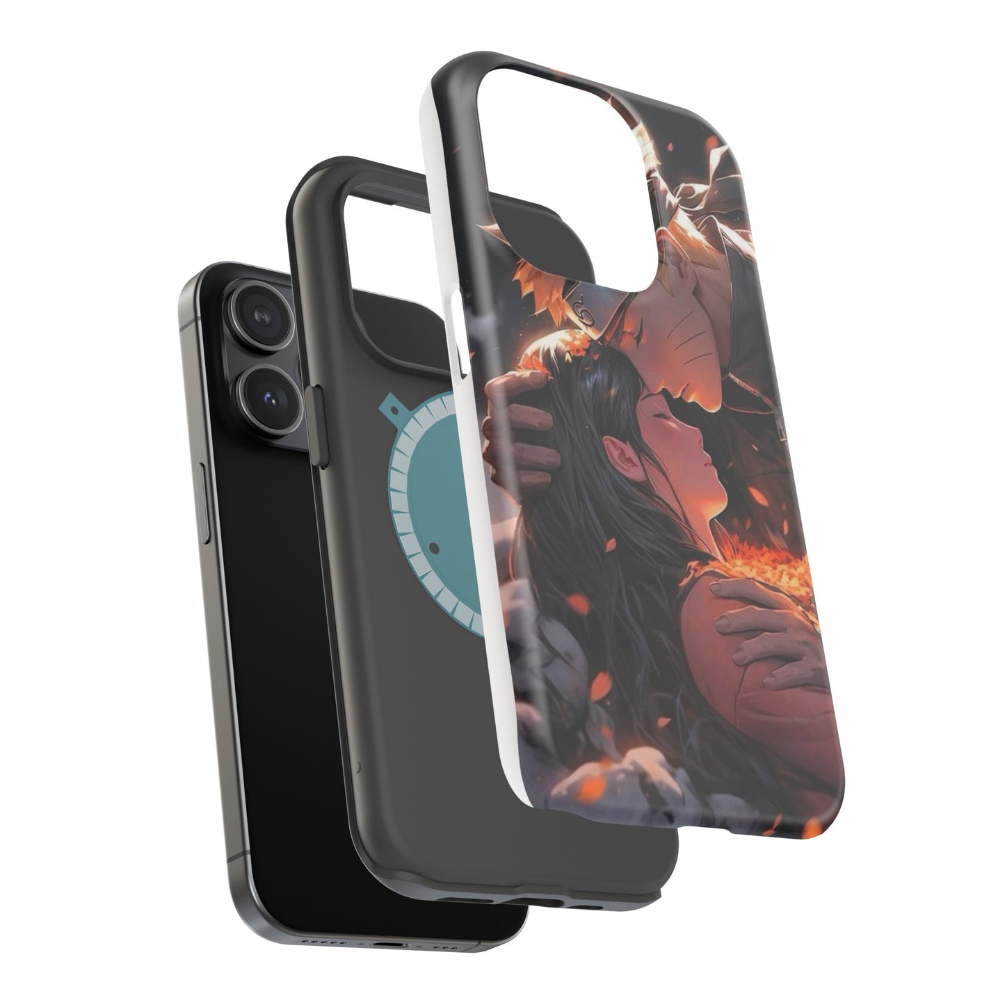 Naruto x Hinata MagSafe Heavy Duty Phone Case | Anime Magnetic Tough Cover – #104
