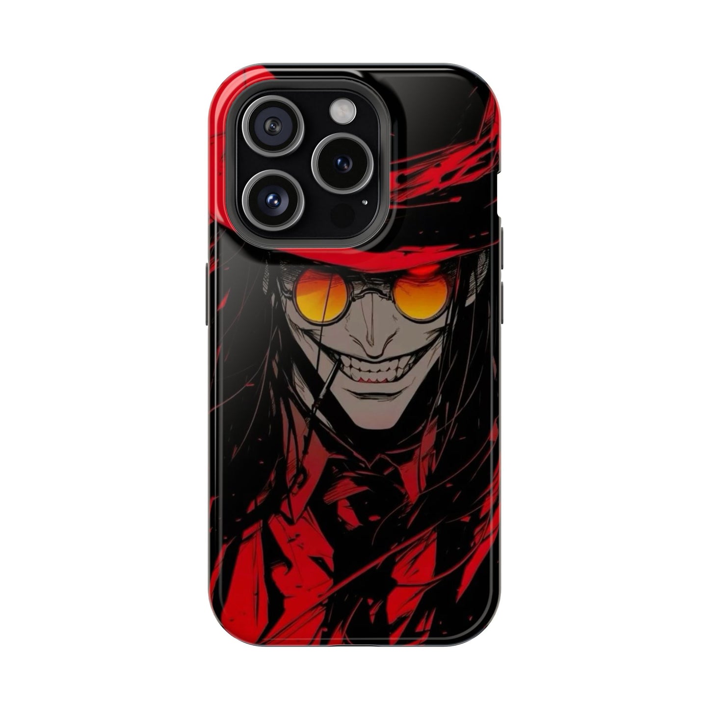 Hellsing Alucard MagSafe Magnetic Tough Phone Case | Anime Heavy Duty Cover – #104