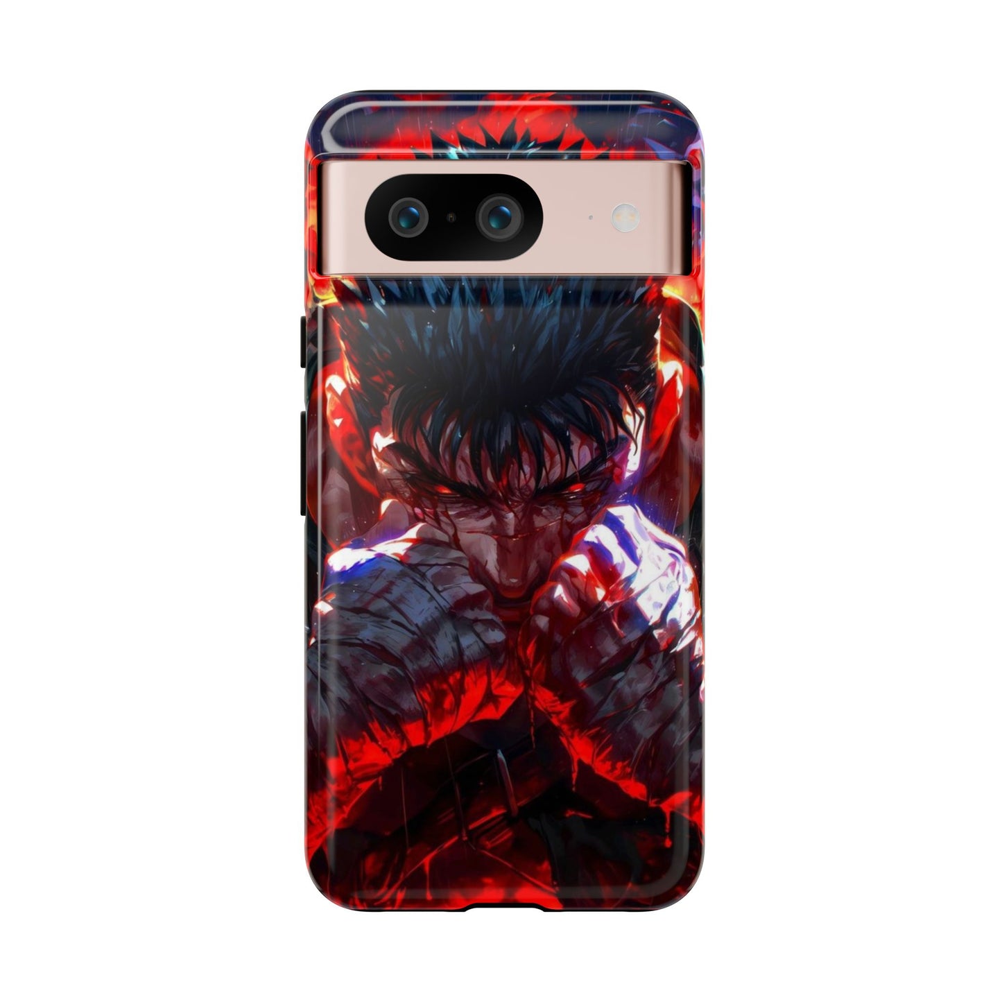 Berserk Guts Heavy Duty Phone Case | Anime Shockproof Protective Cover – #104