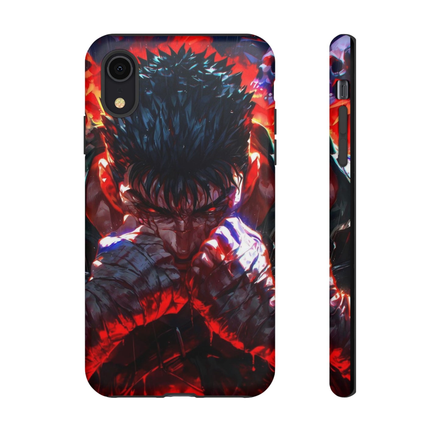 Berserk Guts Heavy Duty Phone Case | Anime Shockproof Protective Cover – #104