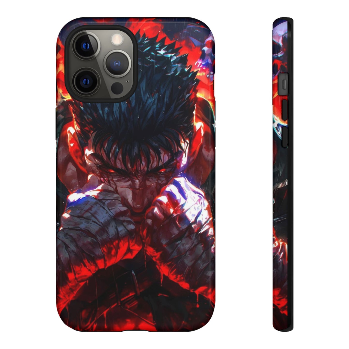 Berserk Guts Heavy Duty Phone Case | Anime Shockproof Protective Cover – #104
