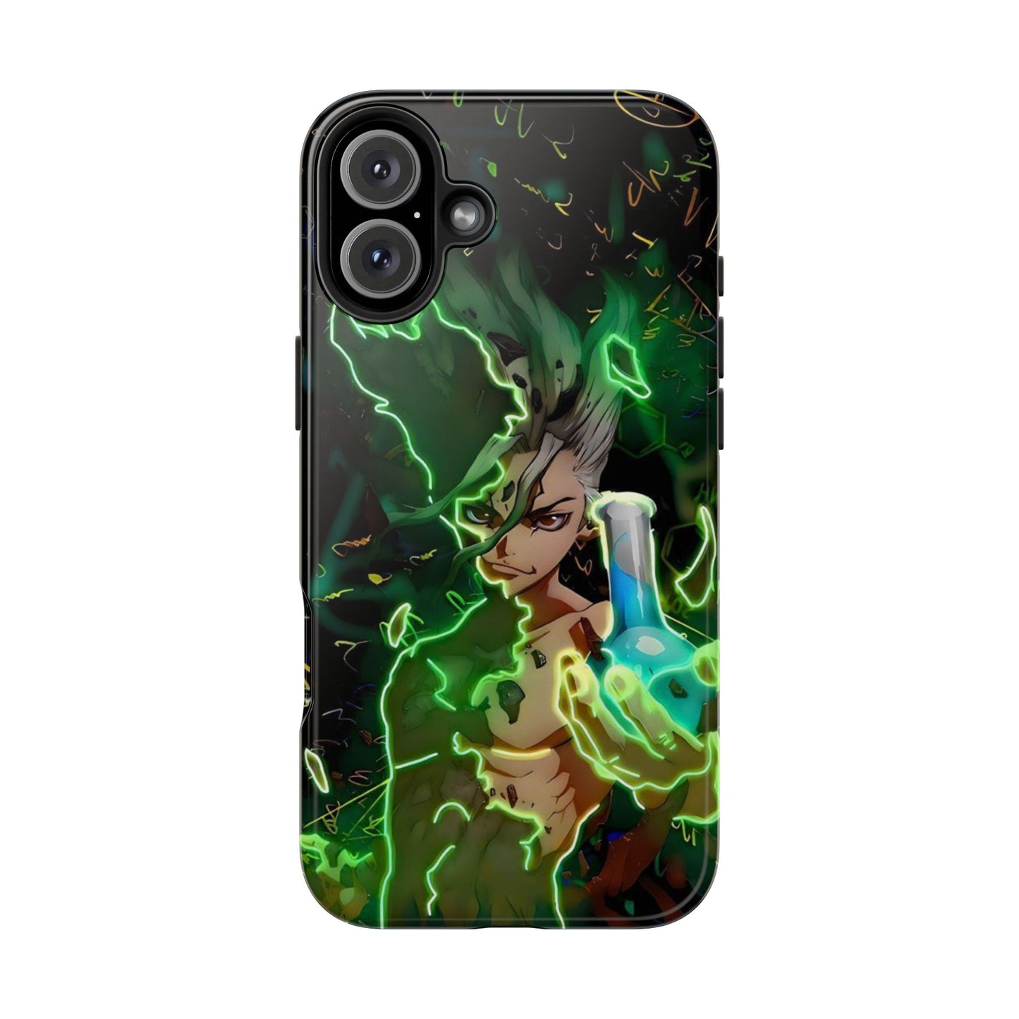 Dr. Stone Senku Tough Phone Case | Anime Heavy Duty Protective Cover – #104