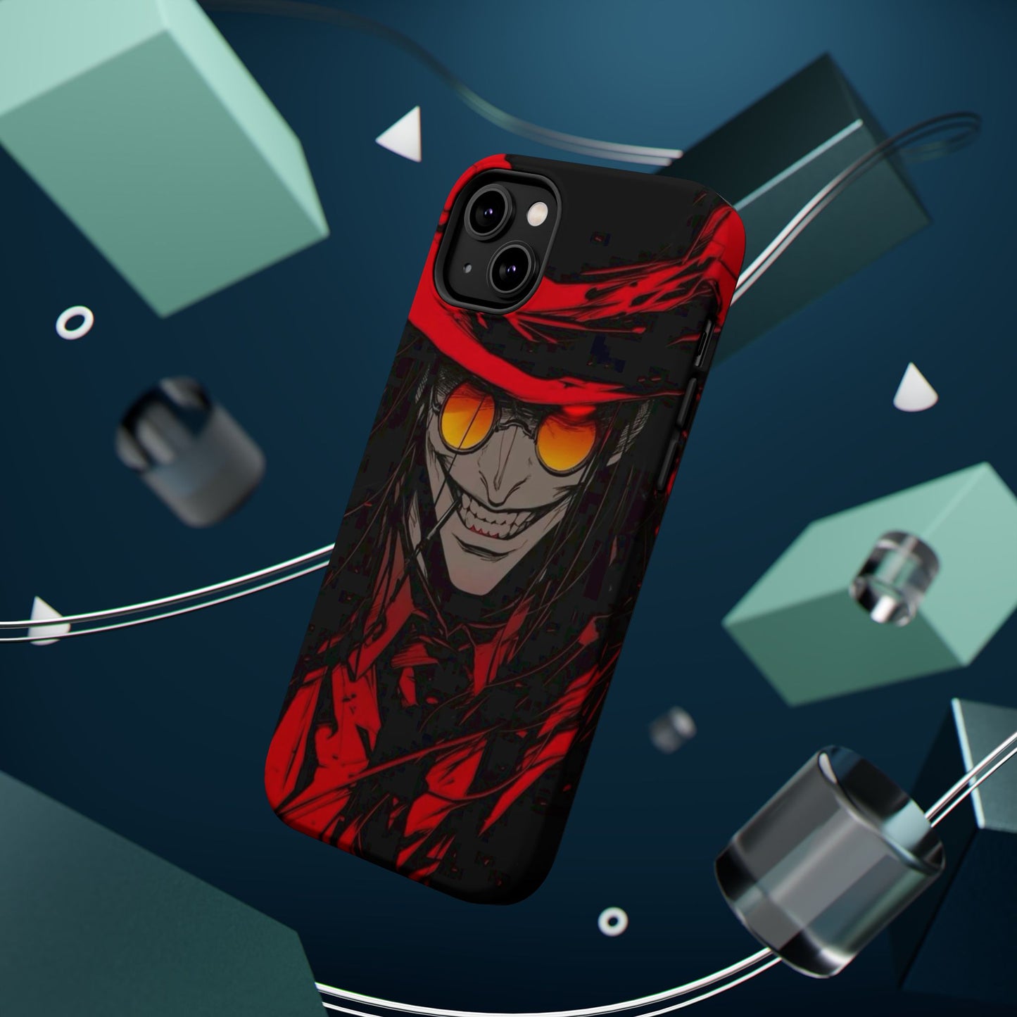 Hellsing Alucard MagSafe Magnetic Tough Phone Case | Anime Heavy Duty Cover – #104