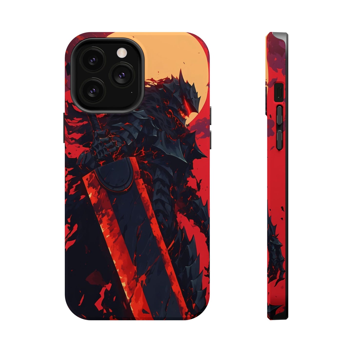 Berserk Guts MagSafe Heavy Duty Phone Case | Anime Magnetic Tough Cover – #104