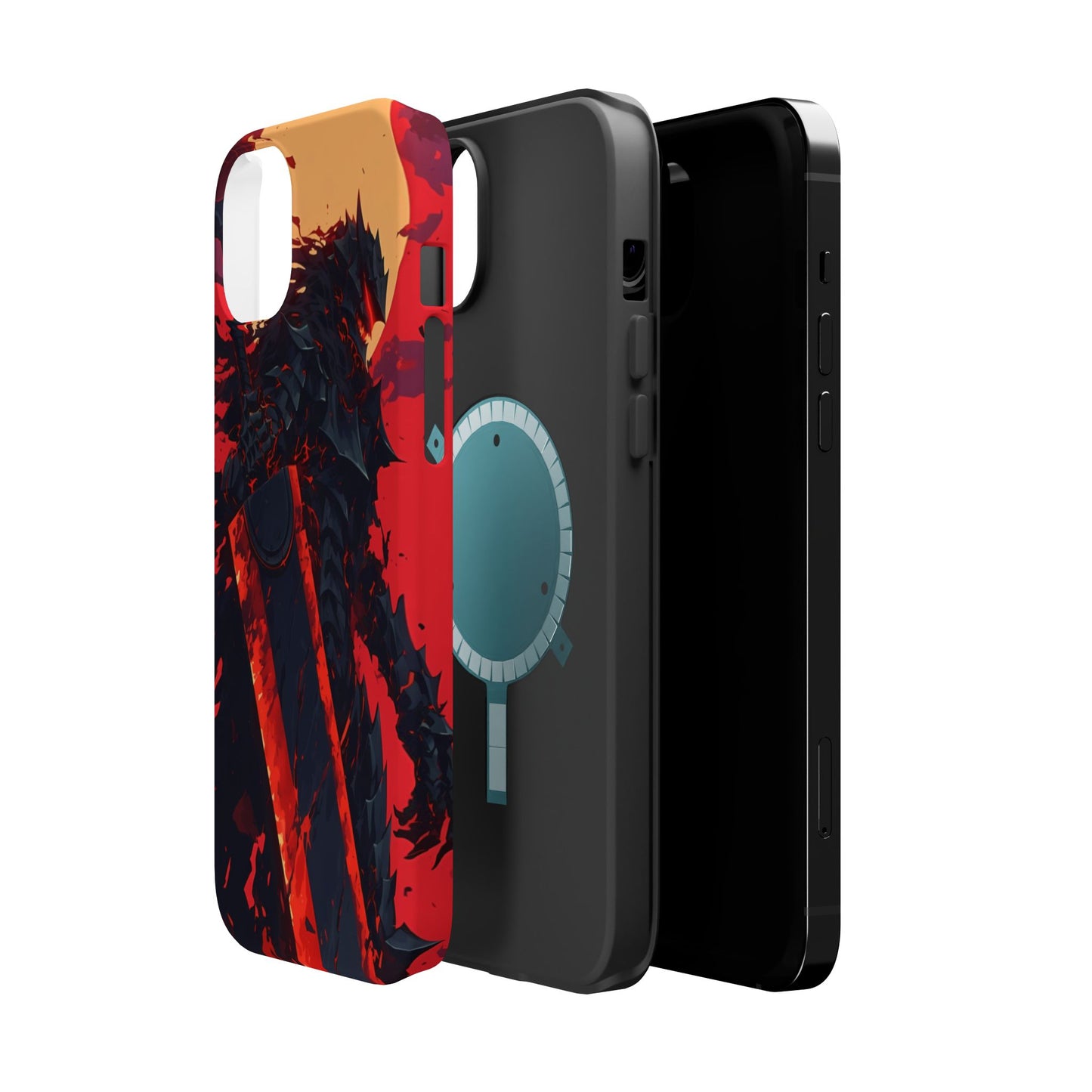 Berserk Guts MagSafe Heavy Duty Phone Case | Anime Magnetic Tough Cover – #104