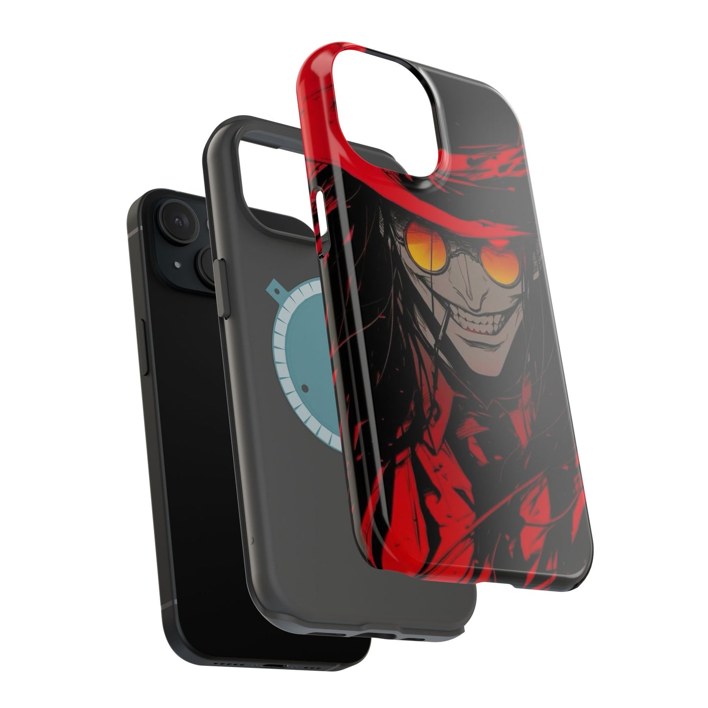 Hellsing Alucard MagSafe Magnetic Tough Phone Case | Anime Heavy Duty Cover – #104