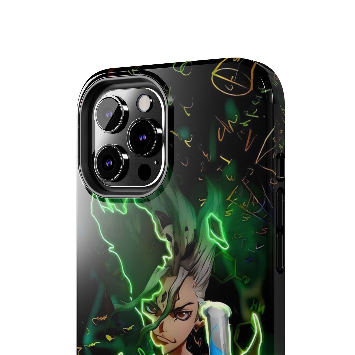 Dr. Stone Senku Tough Phone Case | Anime Heavy Duty Protective Cover – #104