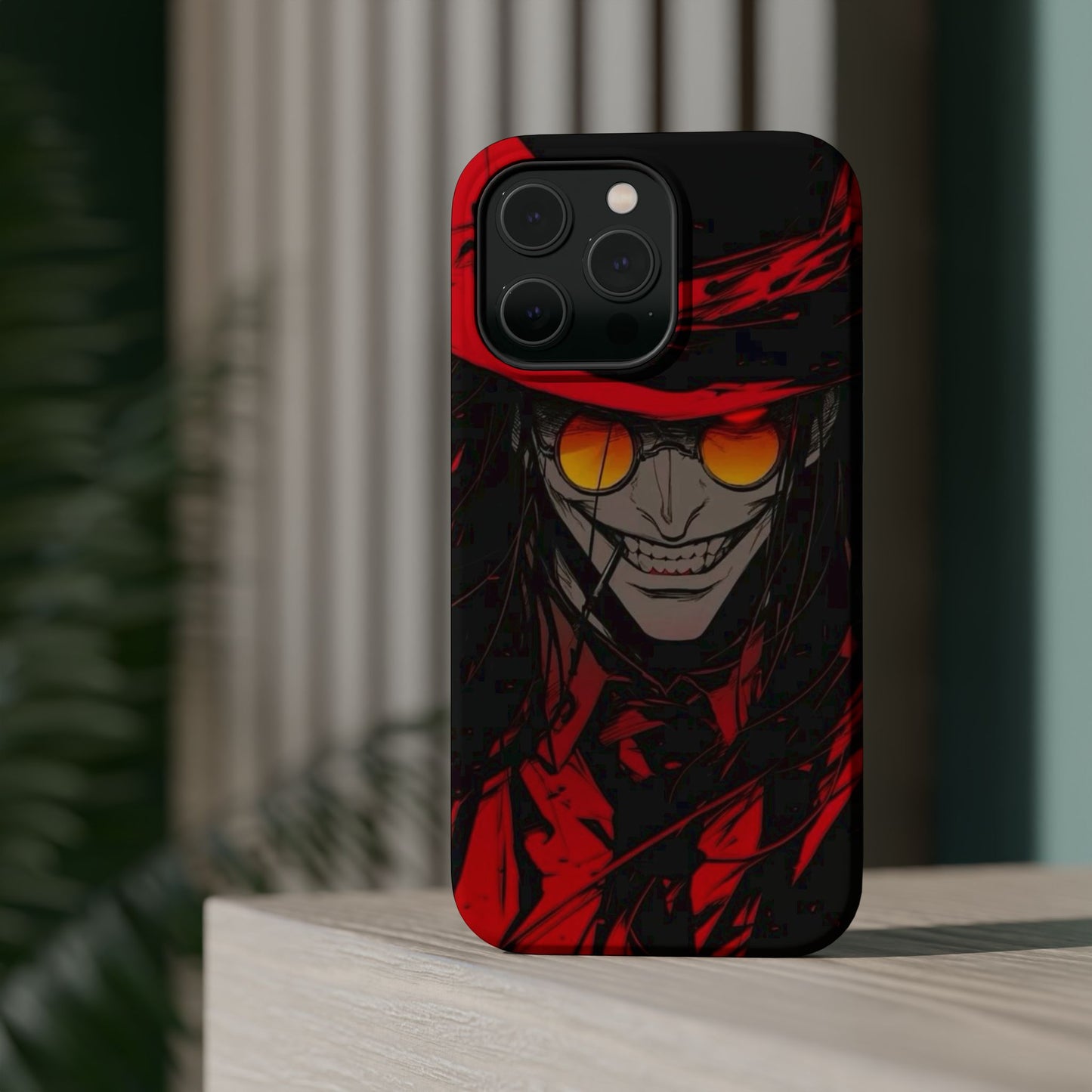 Hellsing Alucard MagSafe Magnetic Tough Phone Case | Anime Heavy Duty Cover – #104