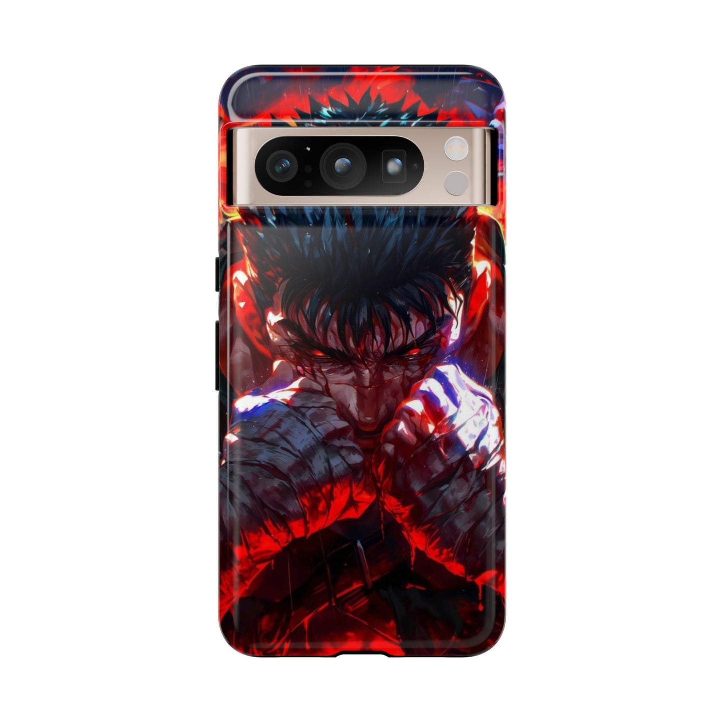 Berserk Guts Heavy Duty Phone Case | Anime Shockproof Protective Cover – #104