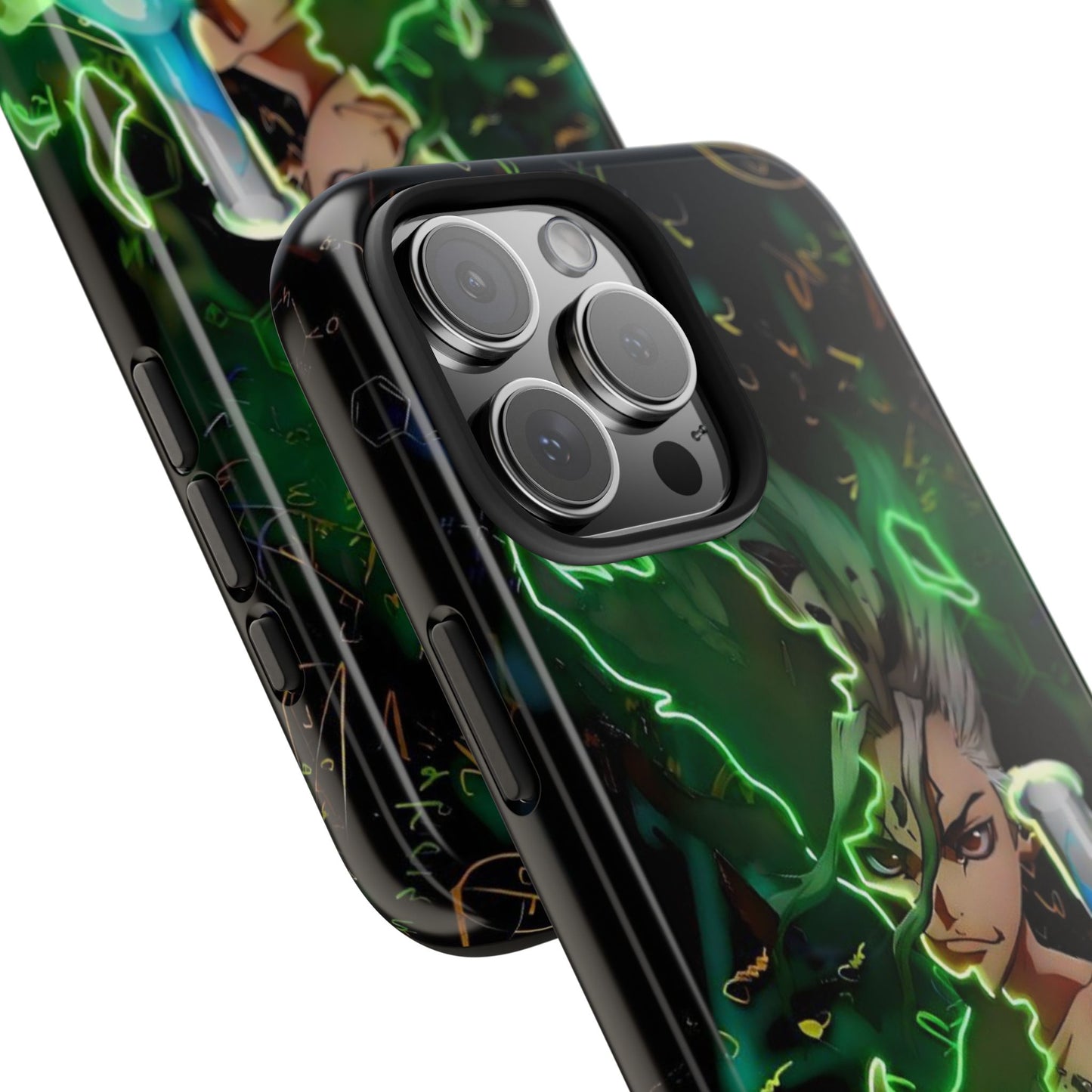 Dr. Stone Senku Tough Phone Case | Anime Heavy Duty Protective Cover – #104