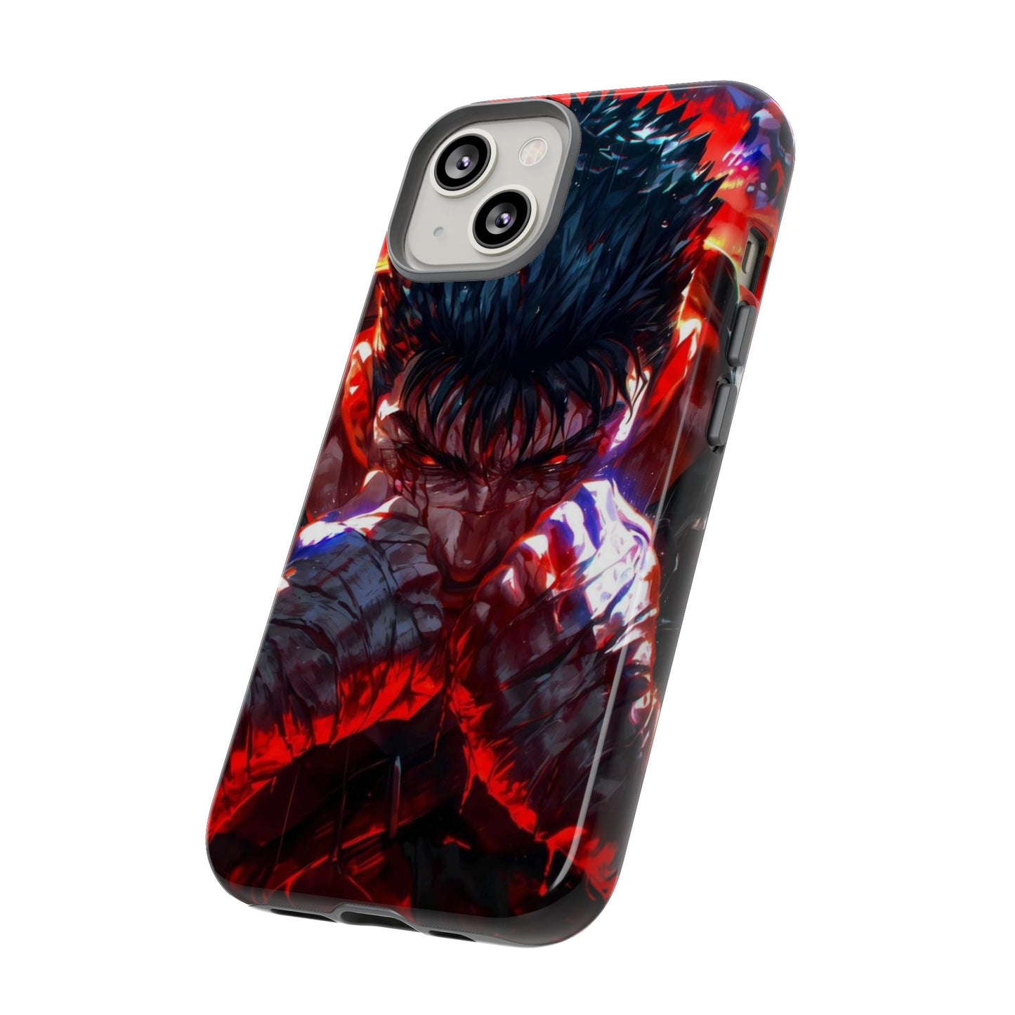 Berserk Guts Heavy Duty Phone Case | Anime Shockproof Protective Cover – #104