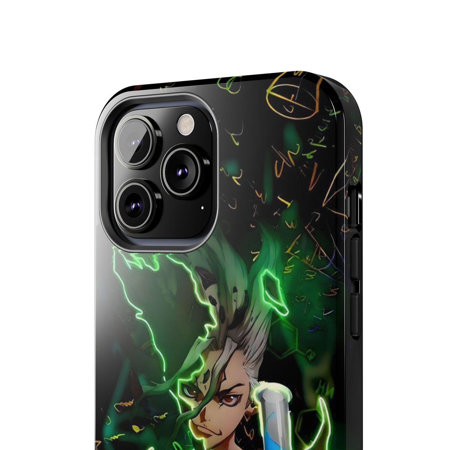 Dr. Stone Senku Tough Phone Case | Anime Heavy Duty Protective Cover – #104
