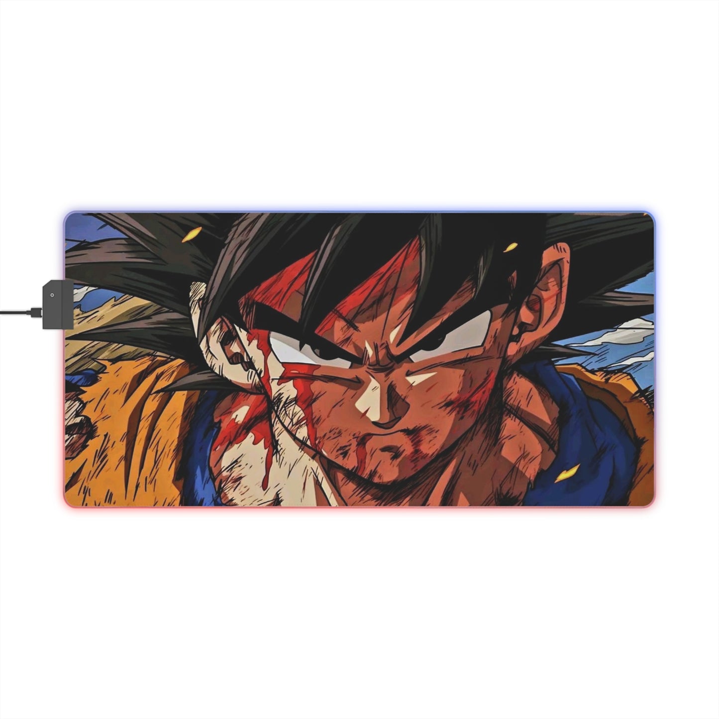 Goku  Dragon ball z Anime LED Gaming Mouse Pad - #107