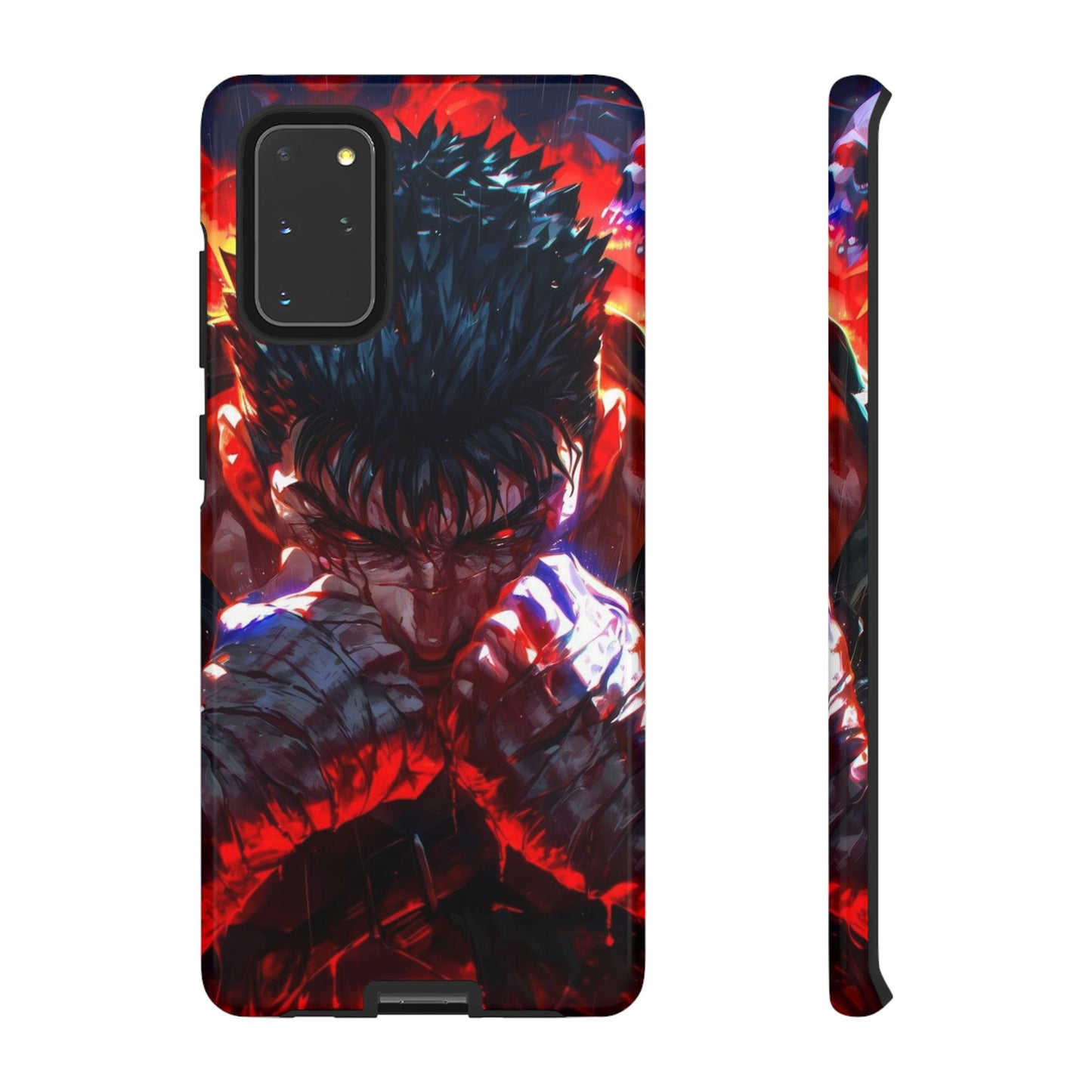 Berserk Guts Heavy Duty Phone Case | Anime Shockproof Protective Cover – #104