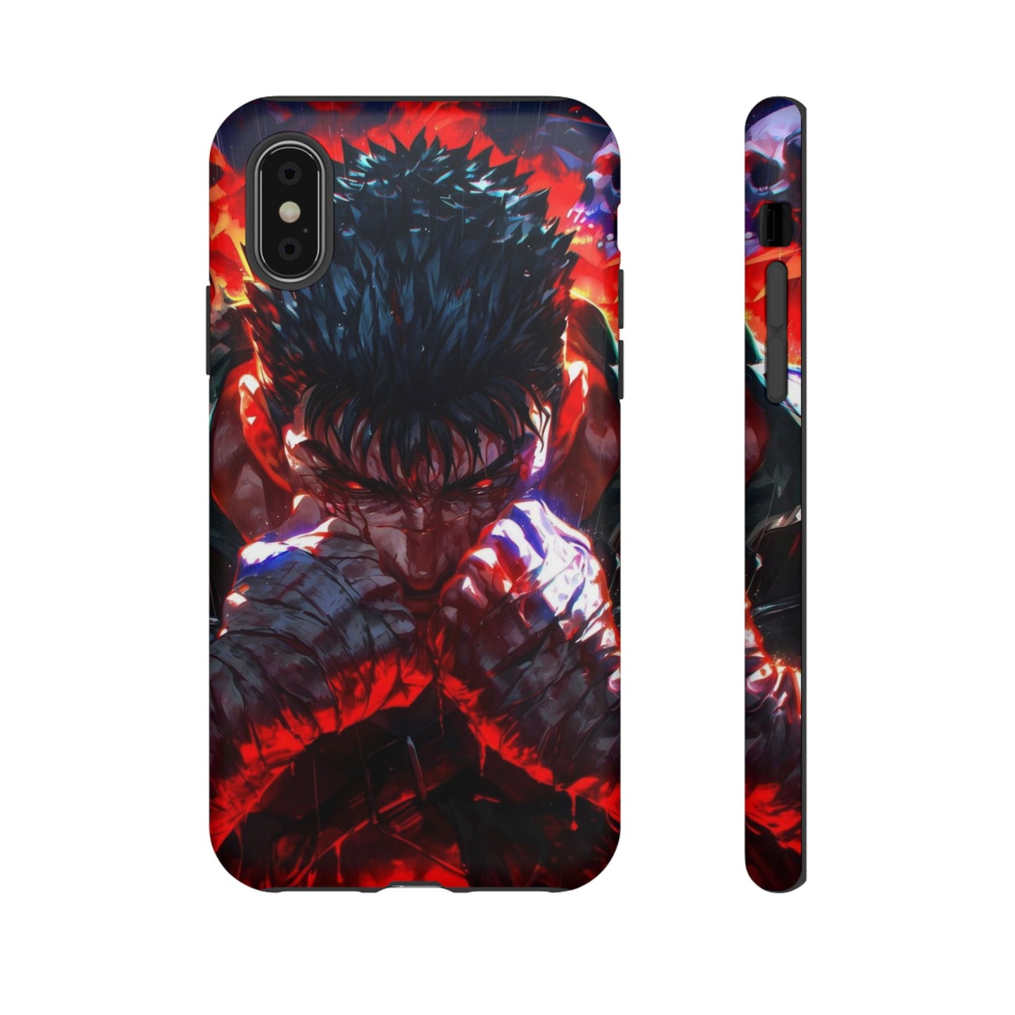 Berserk Guts Heavy Duty Phone Case | Anime Shockproof Protective Cover – #104
