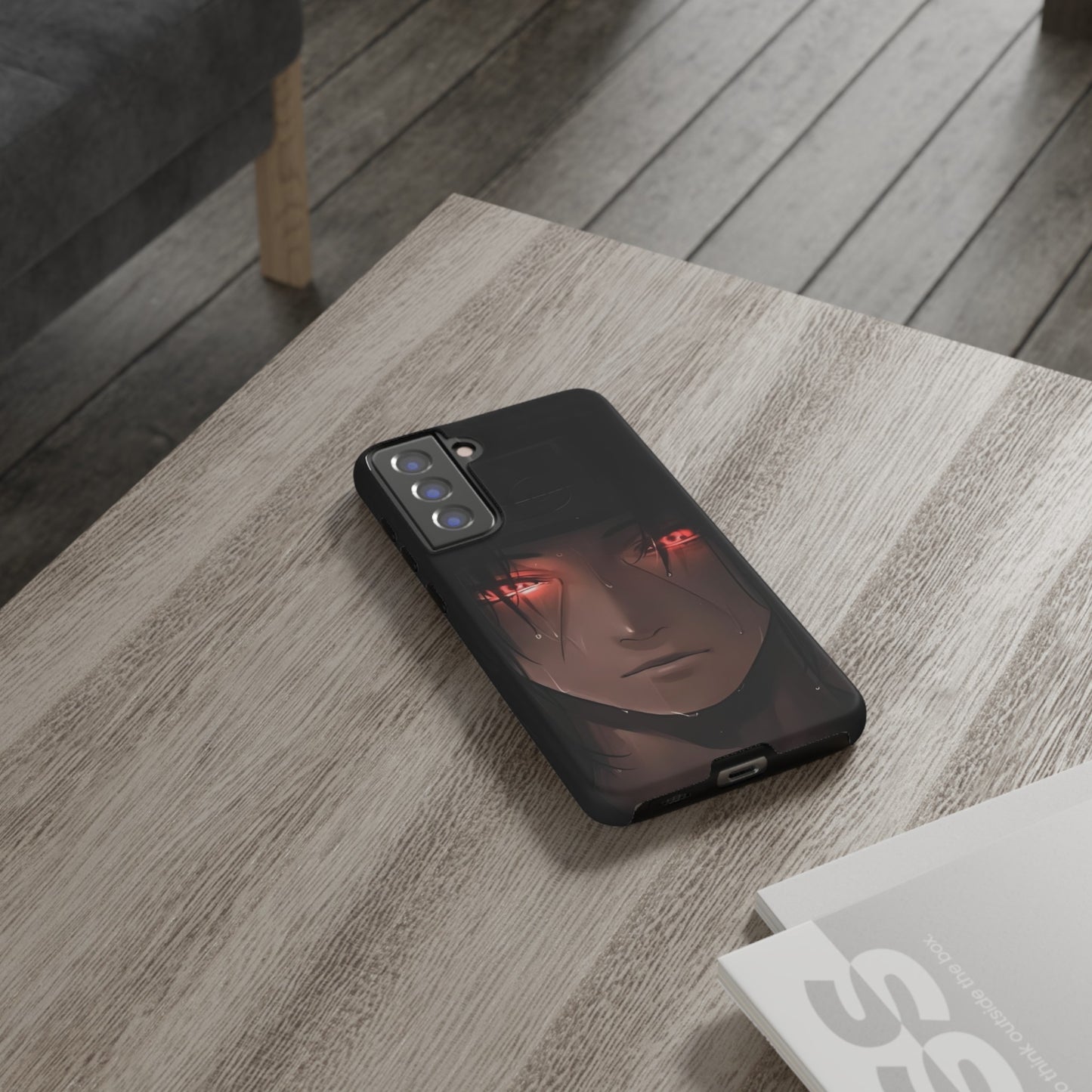 Itachi Uchiha Heavy Duty Phone Case | Anime Shockproof Protective Cover – #104