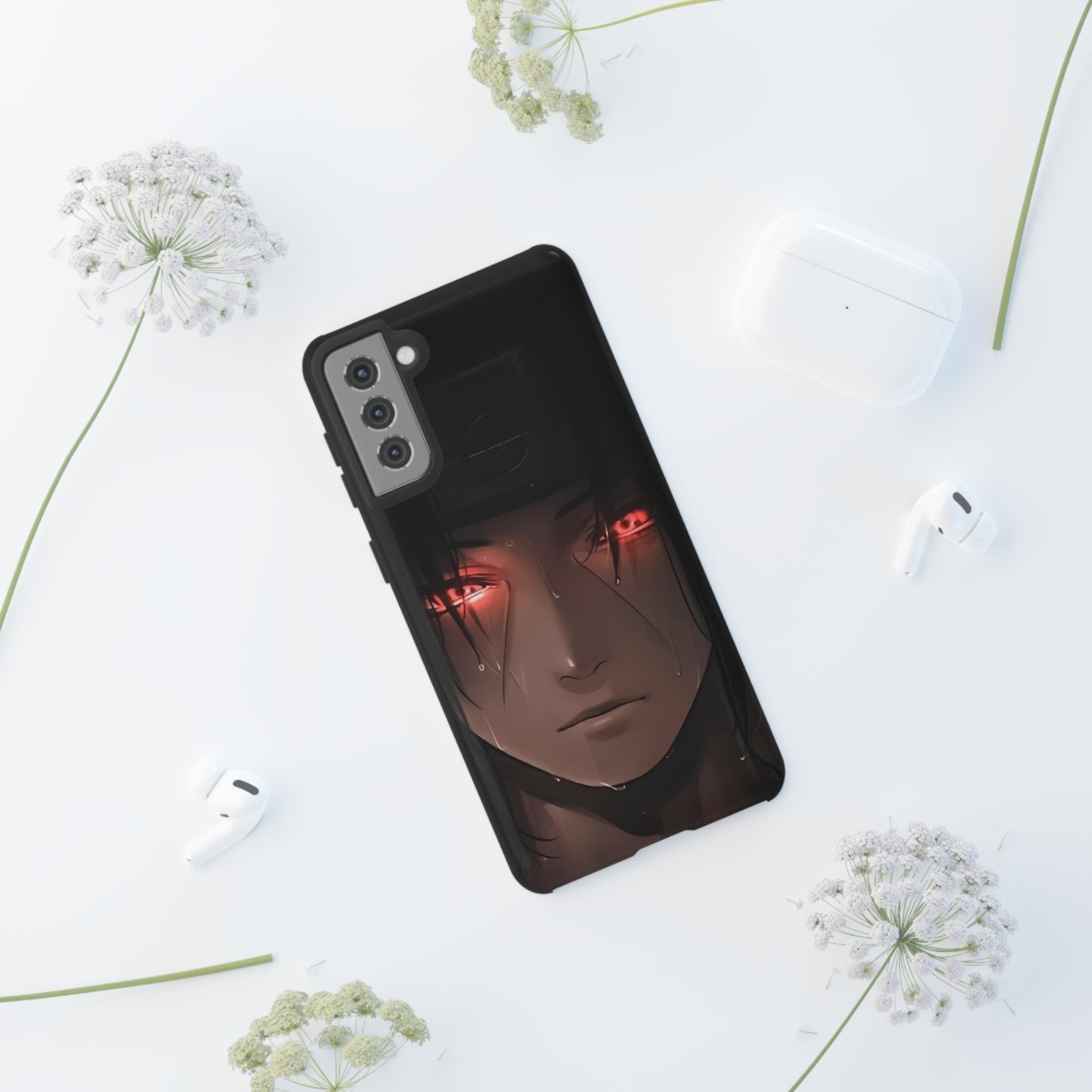 Itachi Uchiha Heavy Duty Phone Case | Anime Shockproof Protective Cover – #104