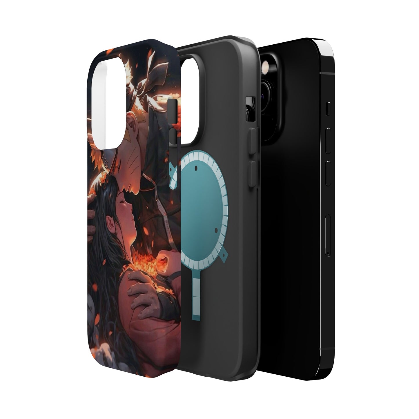 Naruto x Hinata MagSafe Heavy Duty Phone Case | Anime Magnetic Tough Cover – #104
