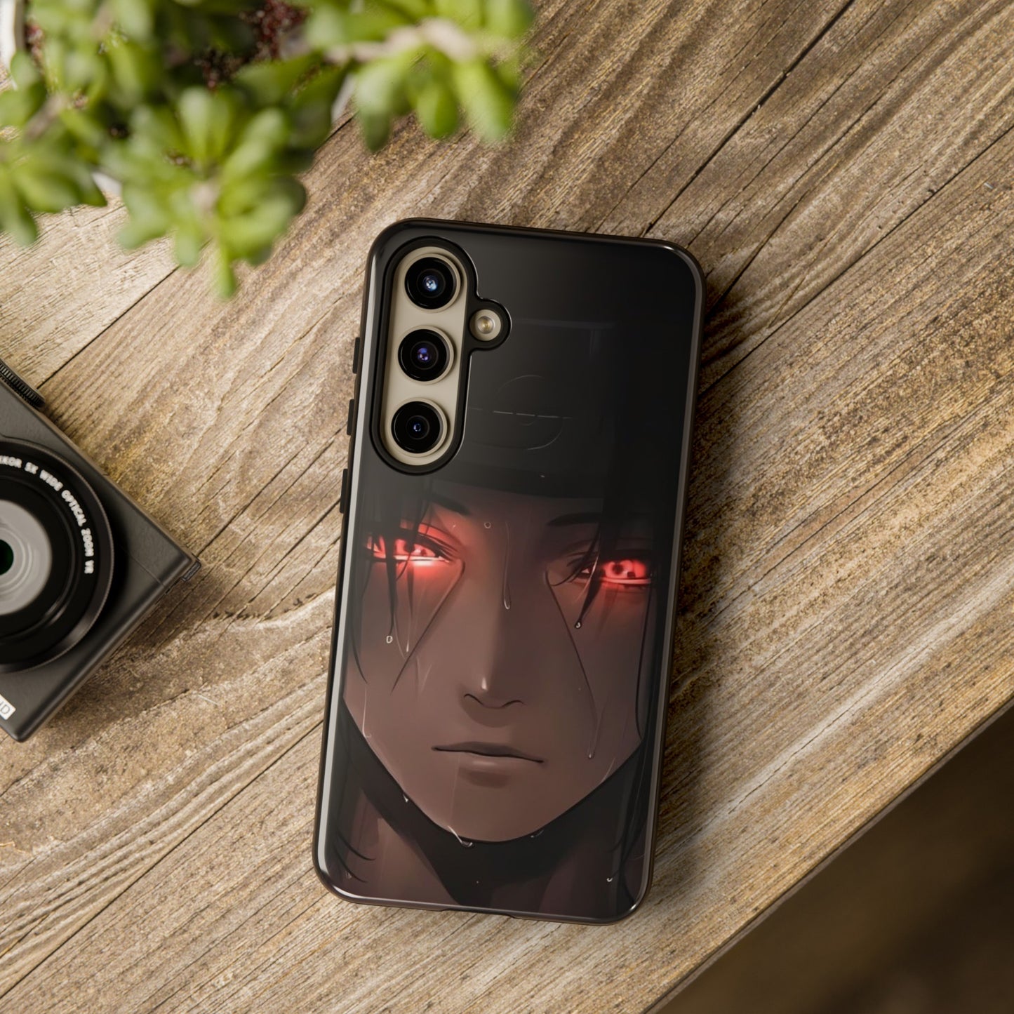 Itachi Uchiha Heavy Duty Phone Case | Anime Shockproof Protective Cover – #104
